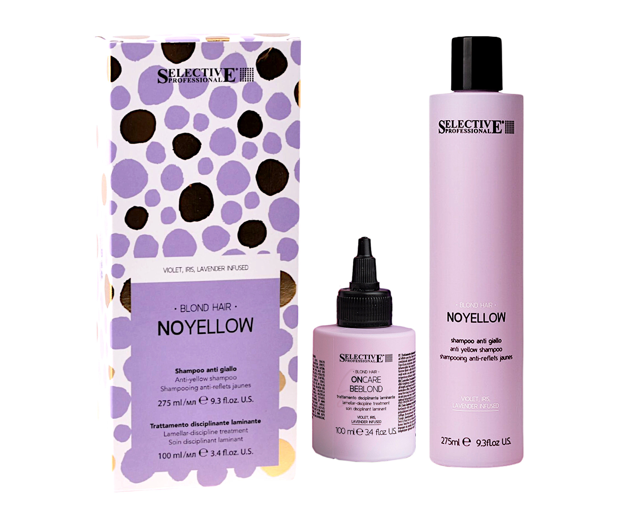 E-shop Darčeková sada na neutralizáciu žltých tónov Selective Professional NoYellow + darček zadarmo