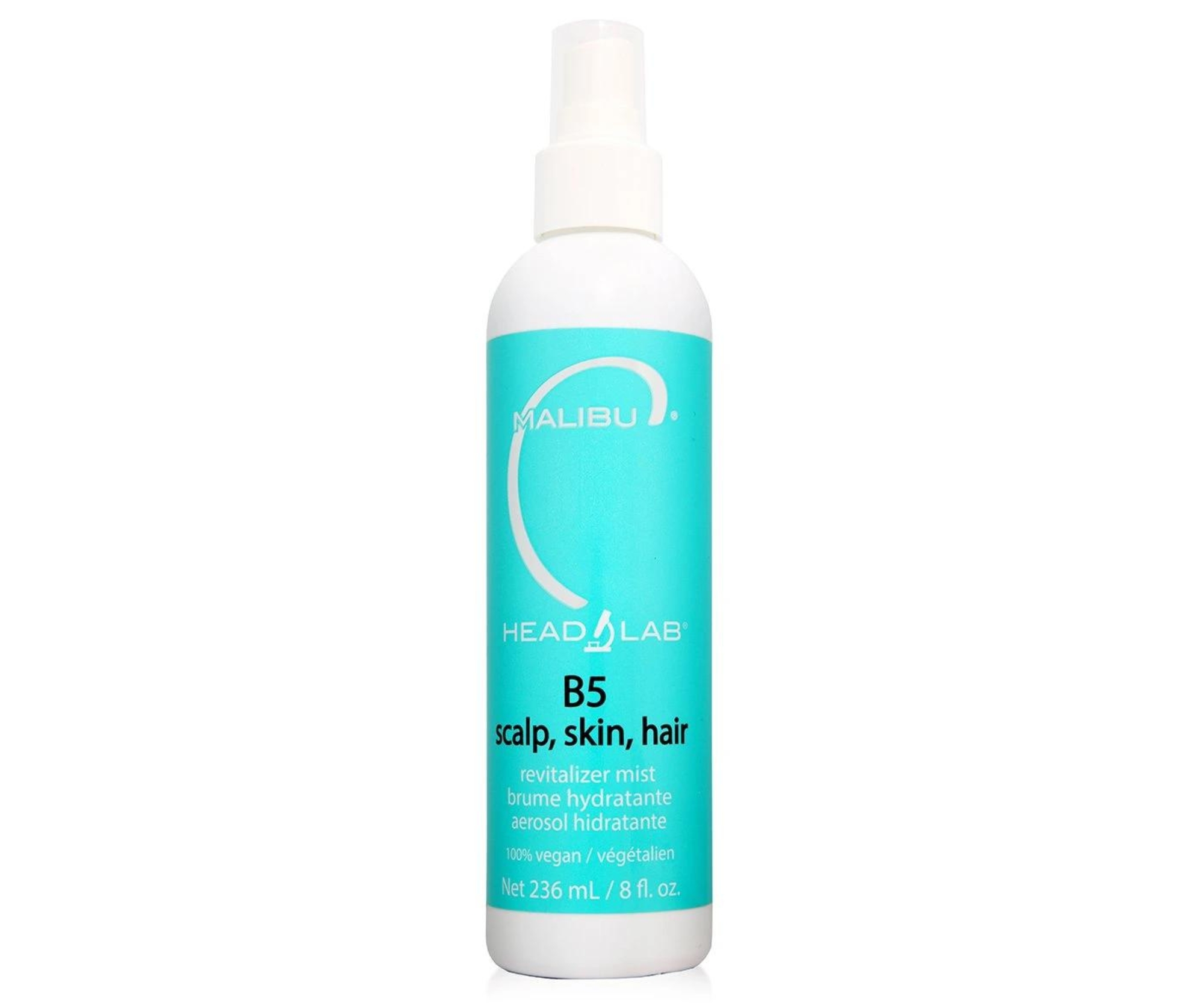 E-shop Hydratačná hmla pre pokožku hlavy, tela a vlasov Malibu C B5 Scalp, Skin, Hair Revitalizer Mist - 236 ml + darček zadarmo