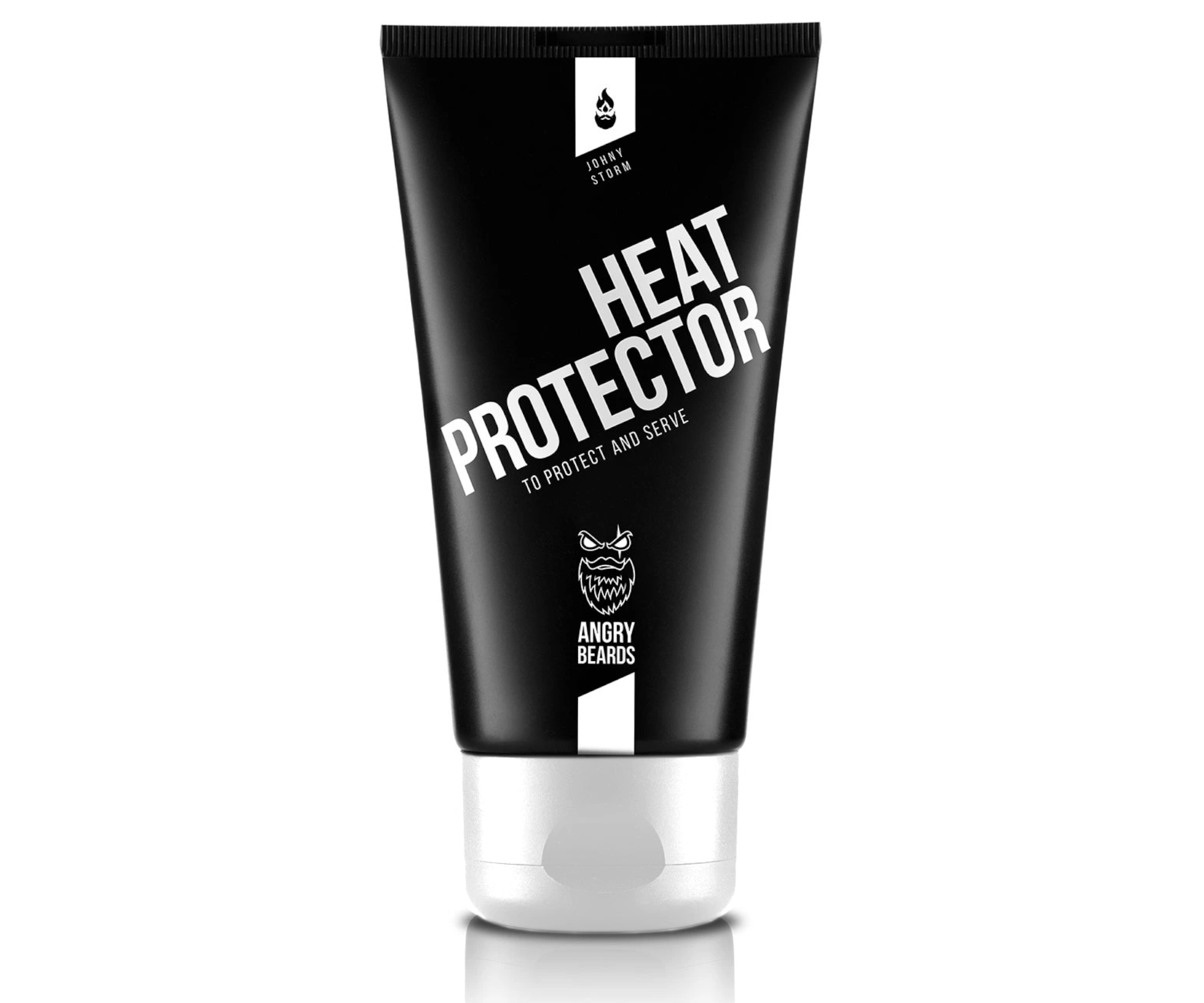 E-shop Tepelná ochrana na fúzy Angry Beards Heat Protector Johny Storm - 75 ml + darček zadarmo