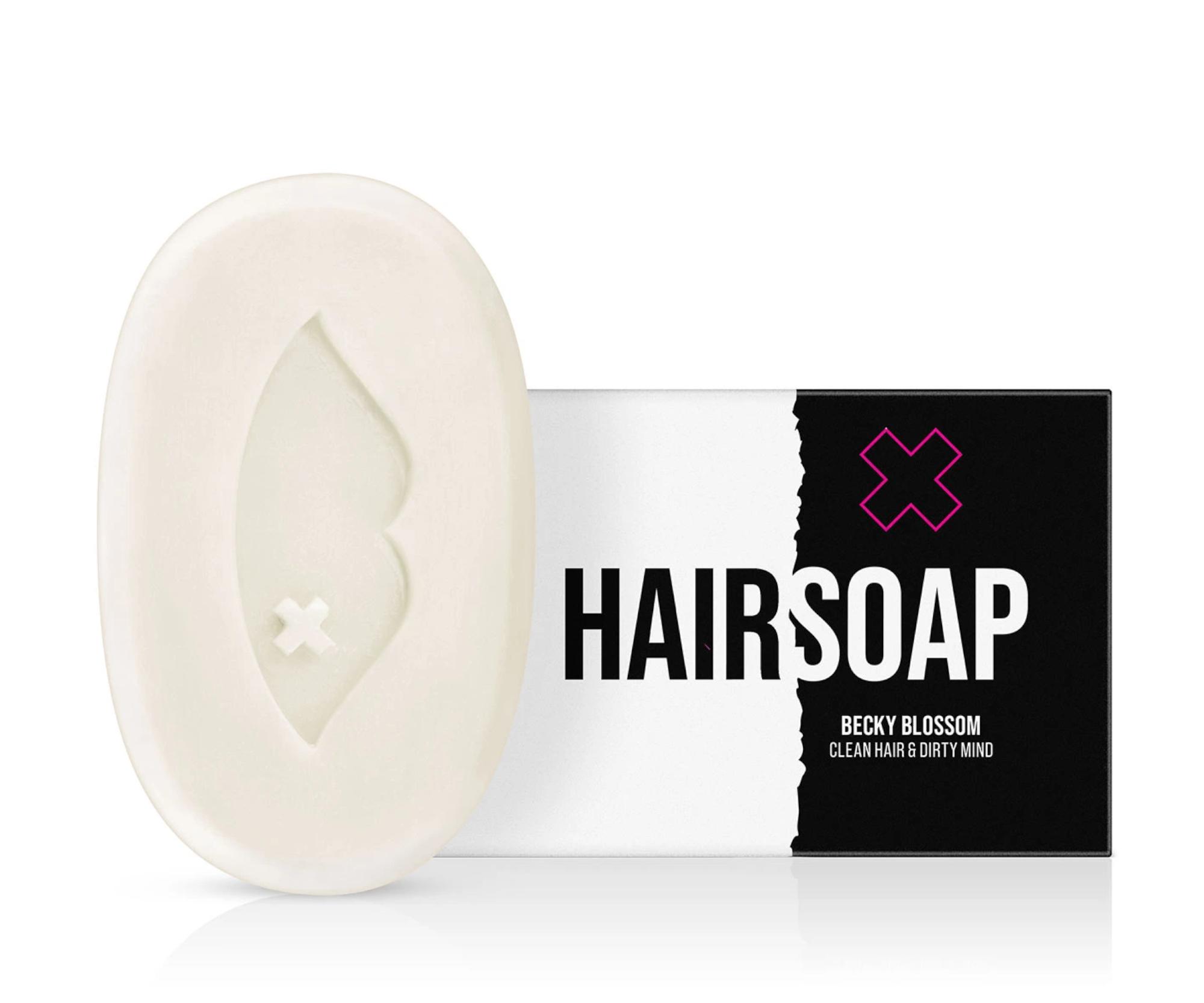 E-shop Tuhý šampón na vlasy BusyB Hair Soap Becky Blossom - 70 g + darček zadarmo