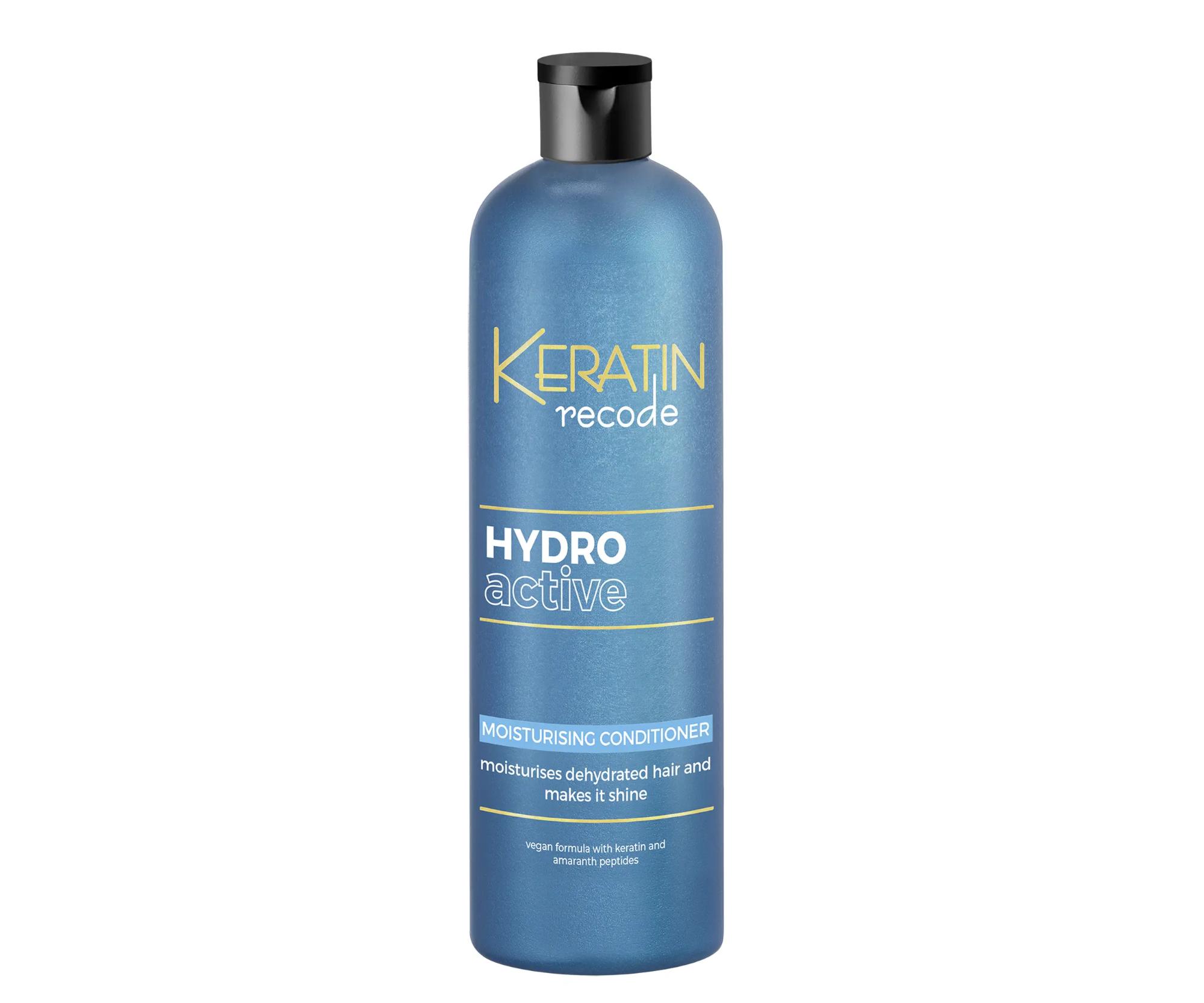 E-shop Hydratačný kondicionér pre suché vlasy bez lesku Subrina Professional Keratin Recode Hydro Active - 400 ml (060865) + darček zadarmo