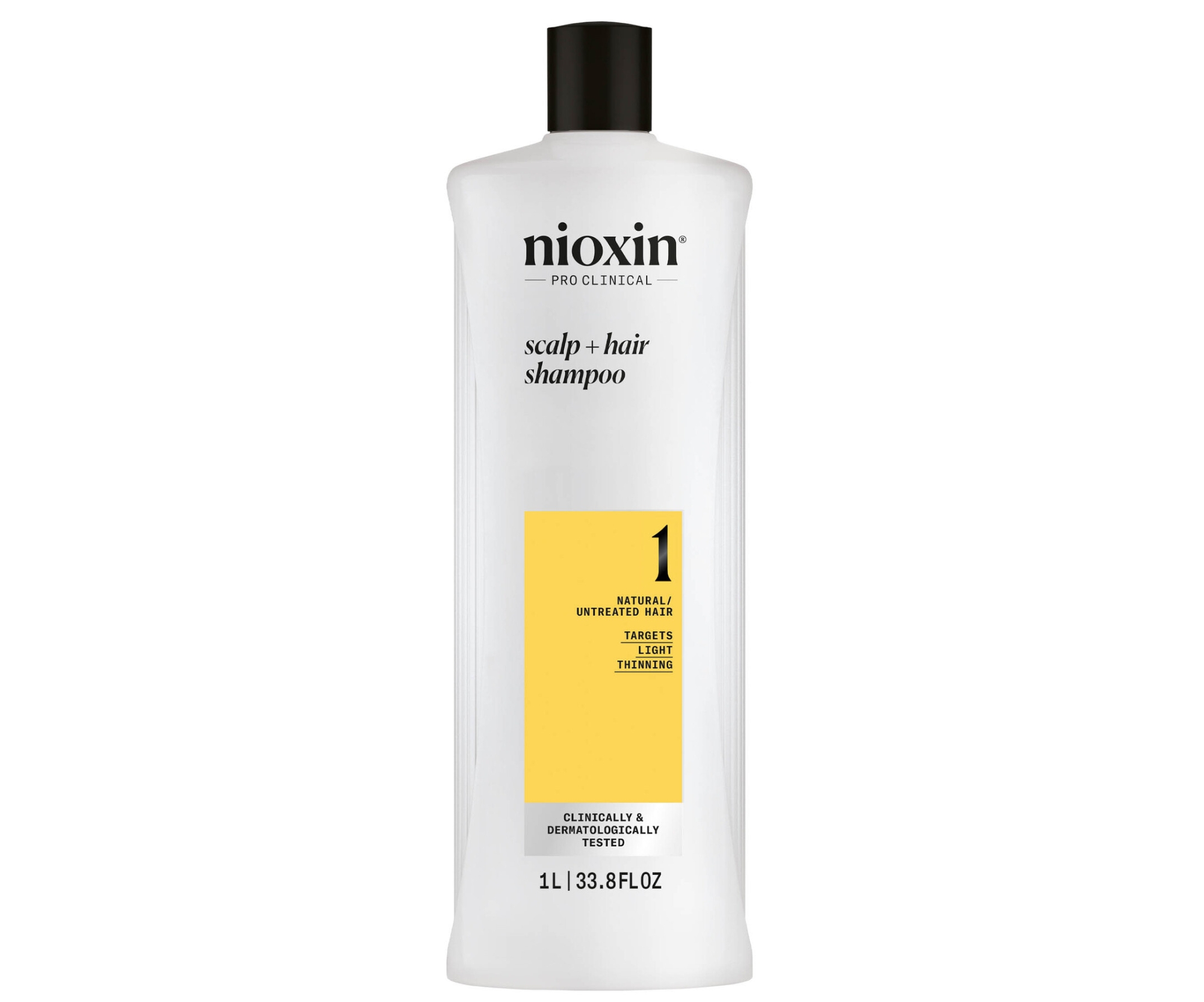 E-shop Čistiaci šampón pre mierne rednúce prírodné vlasy Nioxin System 1 Scalp + Hair Shampoo - 1000 ml (99350180113) + darček zadarmo