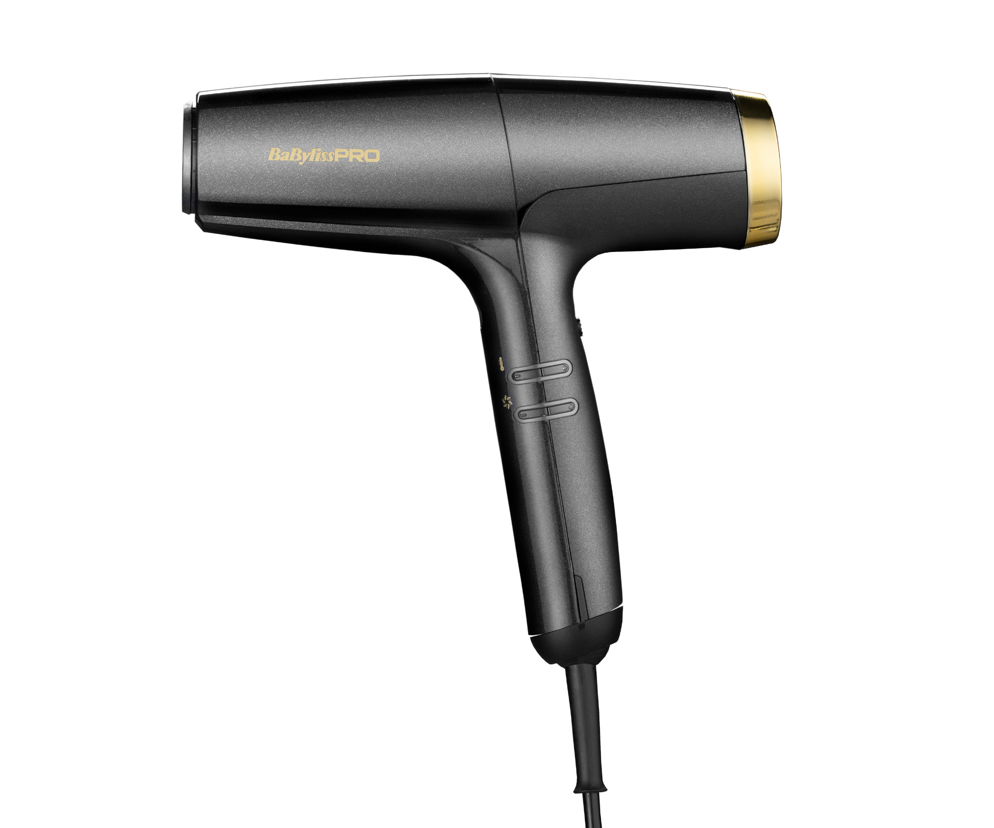 E-shop Profesionálny fén na vlasy BaByliss Pro Falco BAB8550E Gold - 2000 W, čierno-zlatý + darček zadarmo