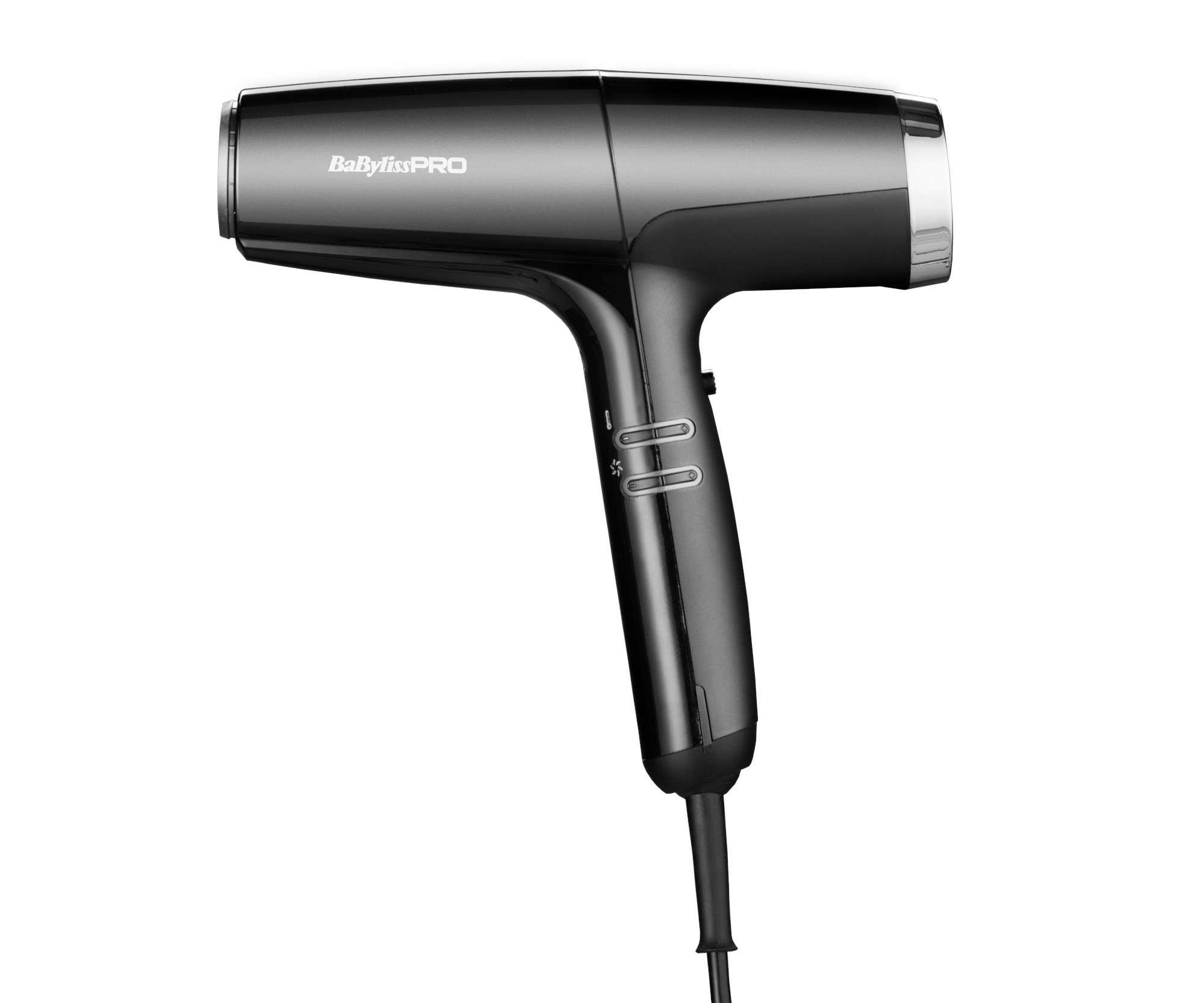 E-shop Profesionálny fén na vlasy BaByliss Pro Falco BAB8550BE Silver - 2000 W, čierno-strieborný + darček zadarmo