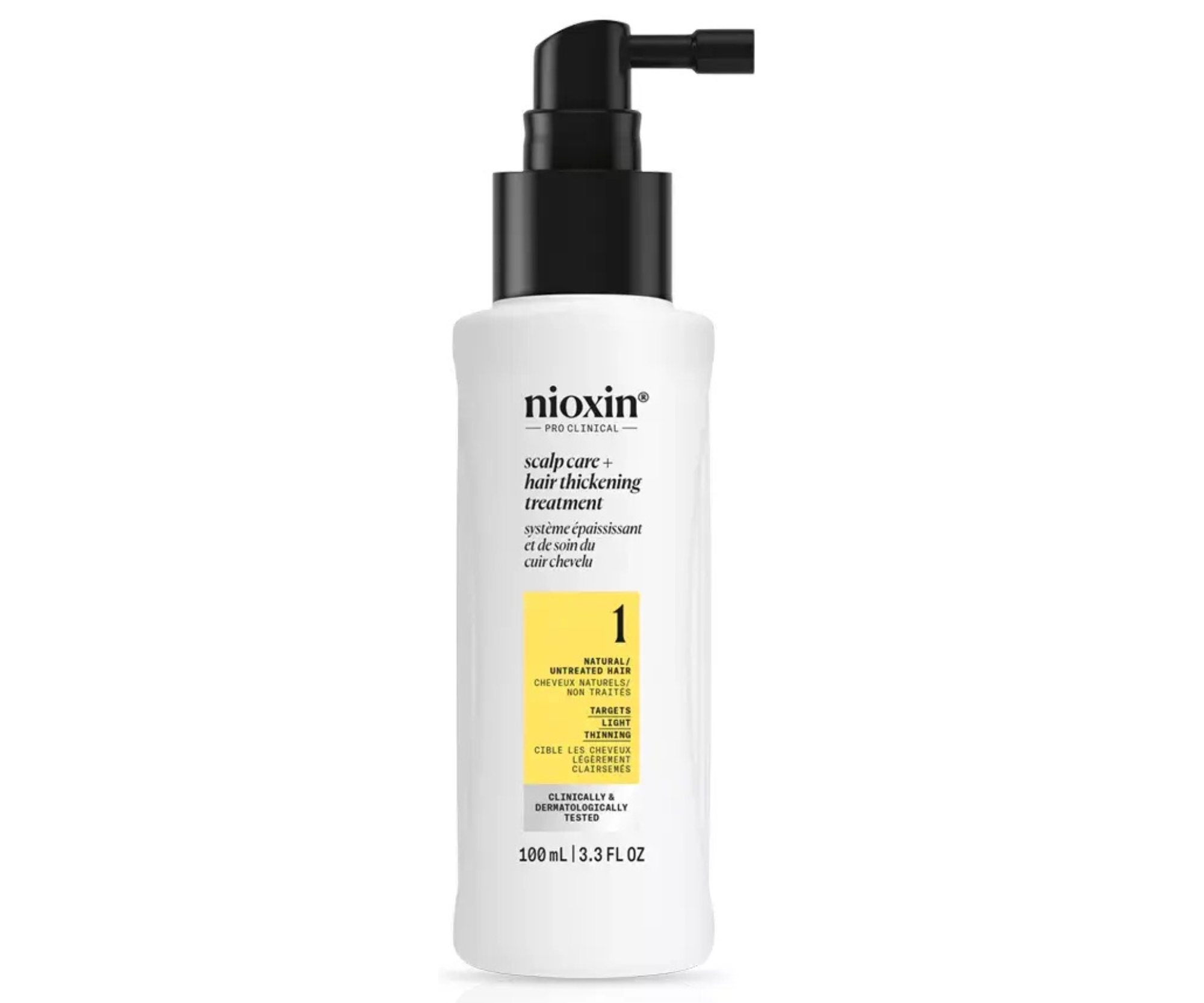 E-shop Bezoplachová starostlivosť pre mierne rednúce prírodné vlasy Nioxin System 1 Scalp + Hair Treatment - 100 ml (99350180130) + darček zadarmo