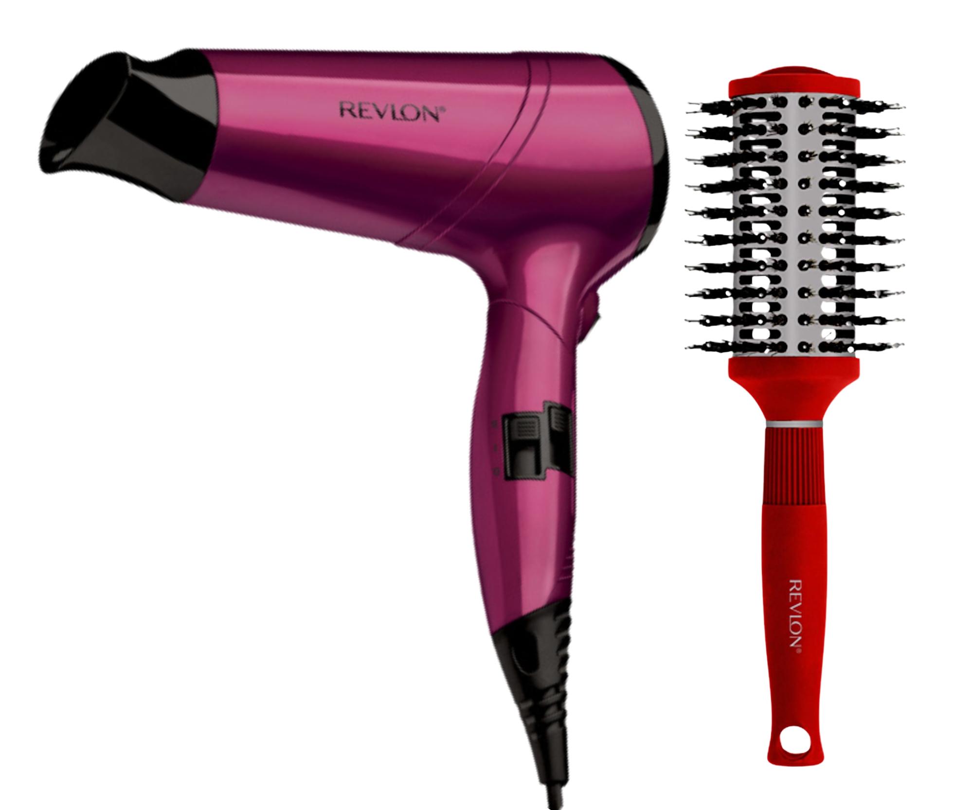 E-shop Fén na vlasy so sklopnou rukoväťou Revlon Perfect Heat (TM) - 2200 W + kefa zadarmo + darček zadarmo