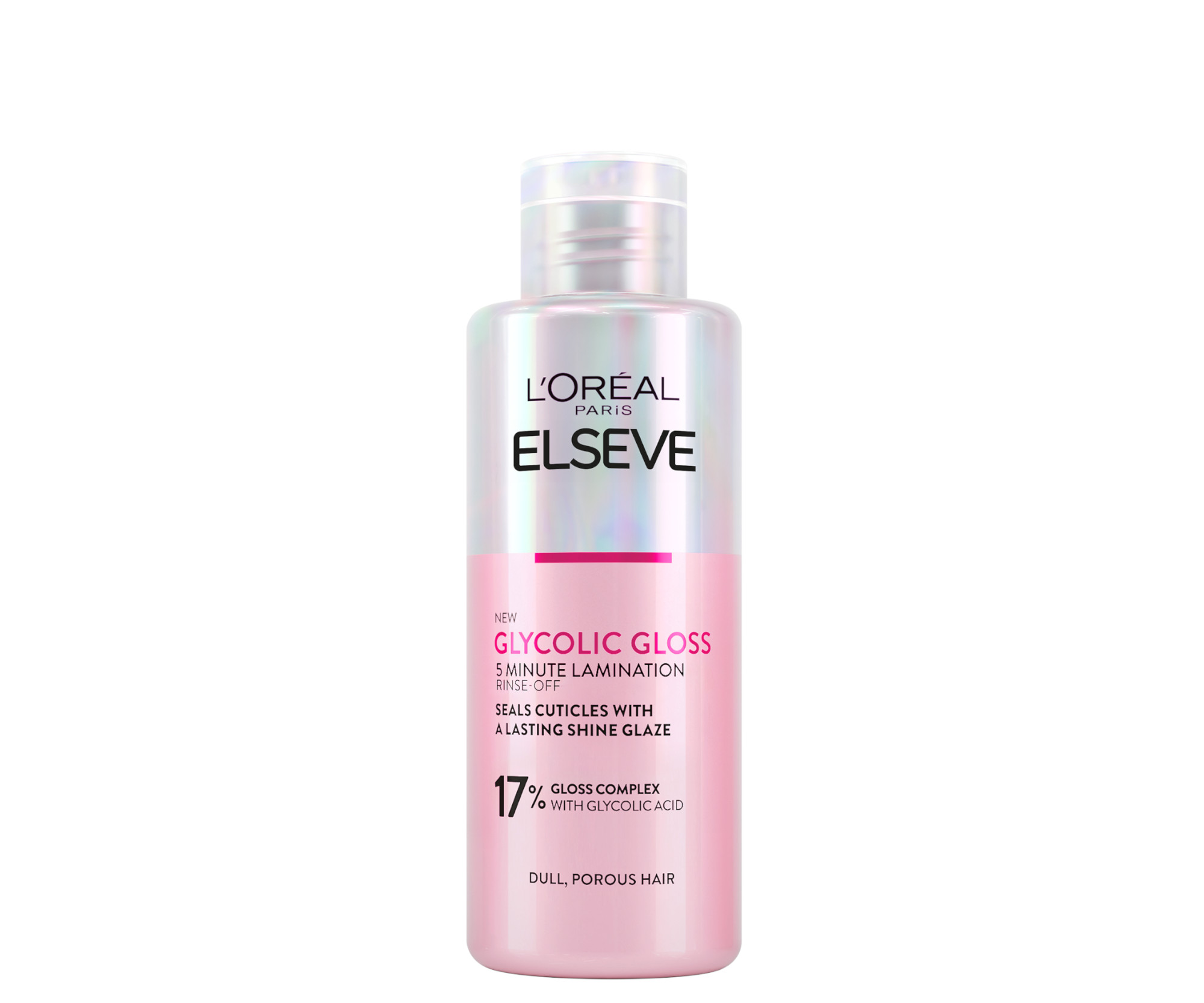E-shop Oplachová starostlivosť pre žiarivo lesklé a hladké vlasy Loréal Paris Elseve Glycolic Gloss - 200 ml - L’Oréal Paris + darček zadarmo