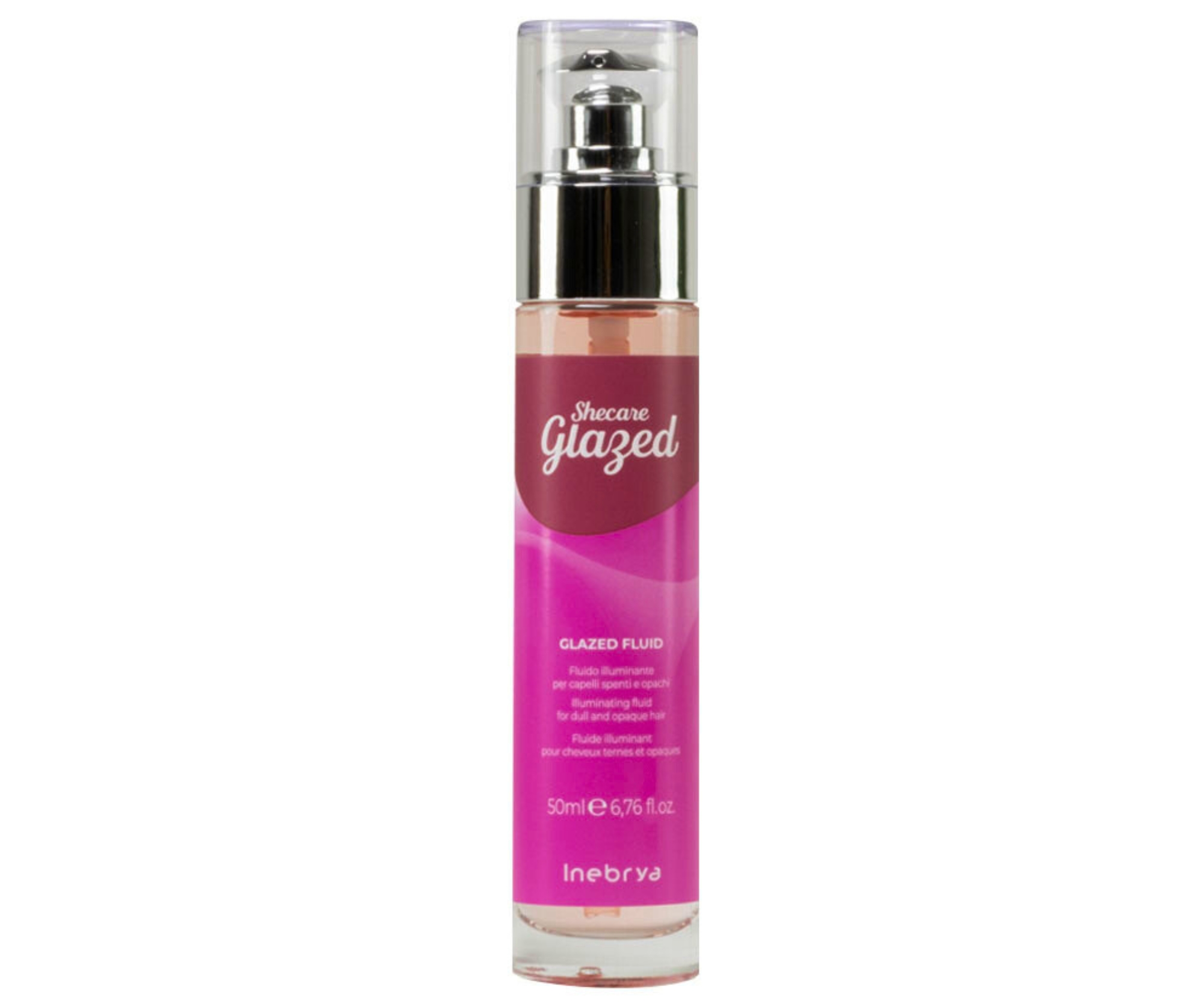 Rozjasňujúce a hydratačné sérum pre vlasy bez lesku Inebrya Shecare Glazed Fluid - 50 ml + darček zadarmo