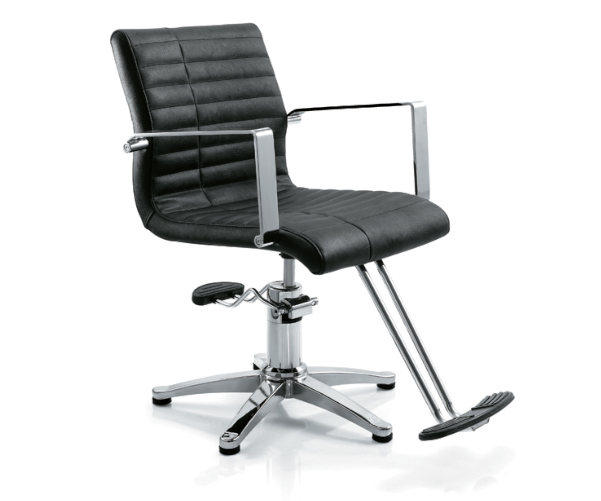 E-shop Kadernícke kreslo SilverFox Y122 - čierne (YL122) + darček zadarmo