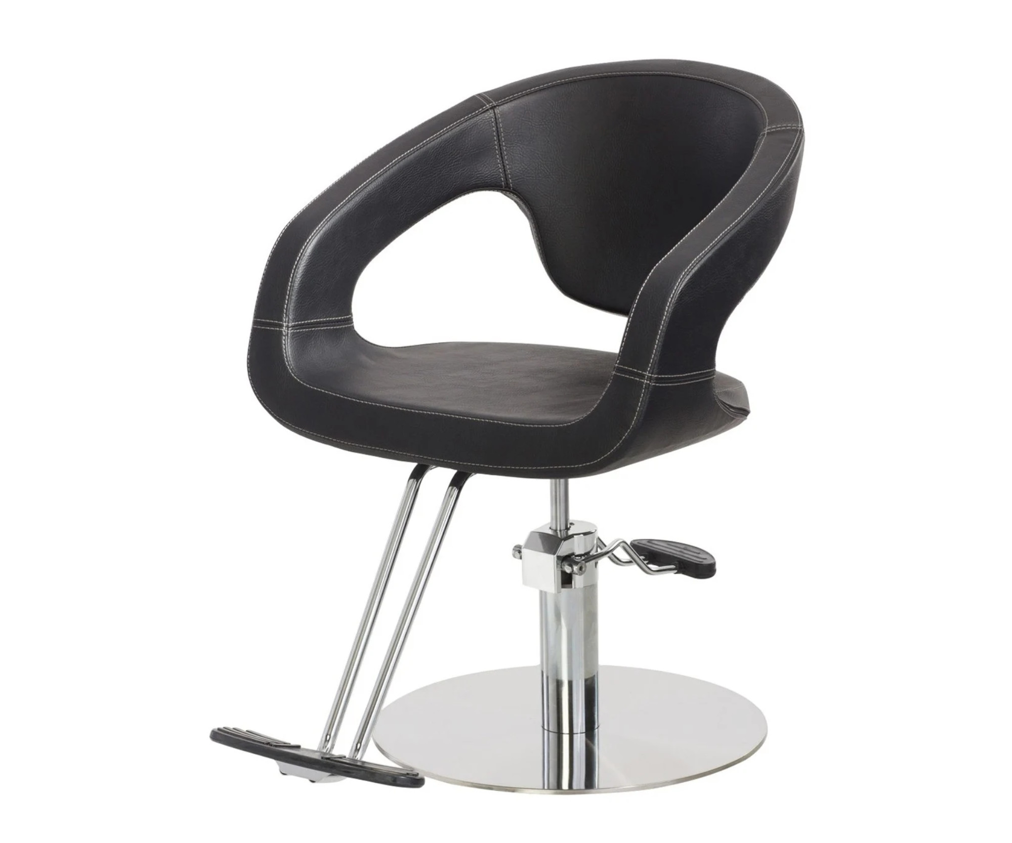 E-shop Kadernícke kreslo SilverFox YL332 - čierne + darček zadarmo