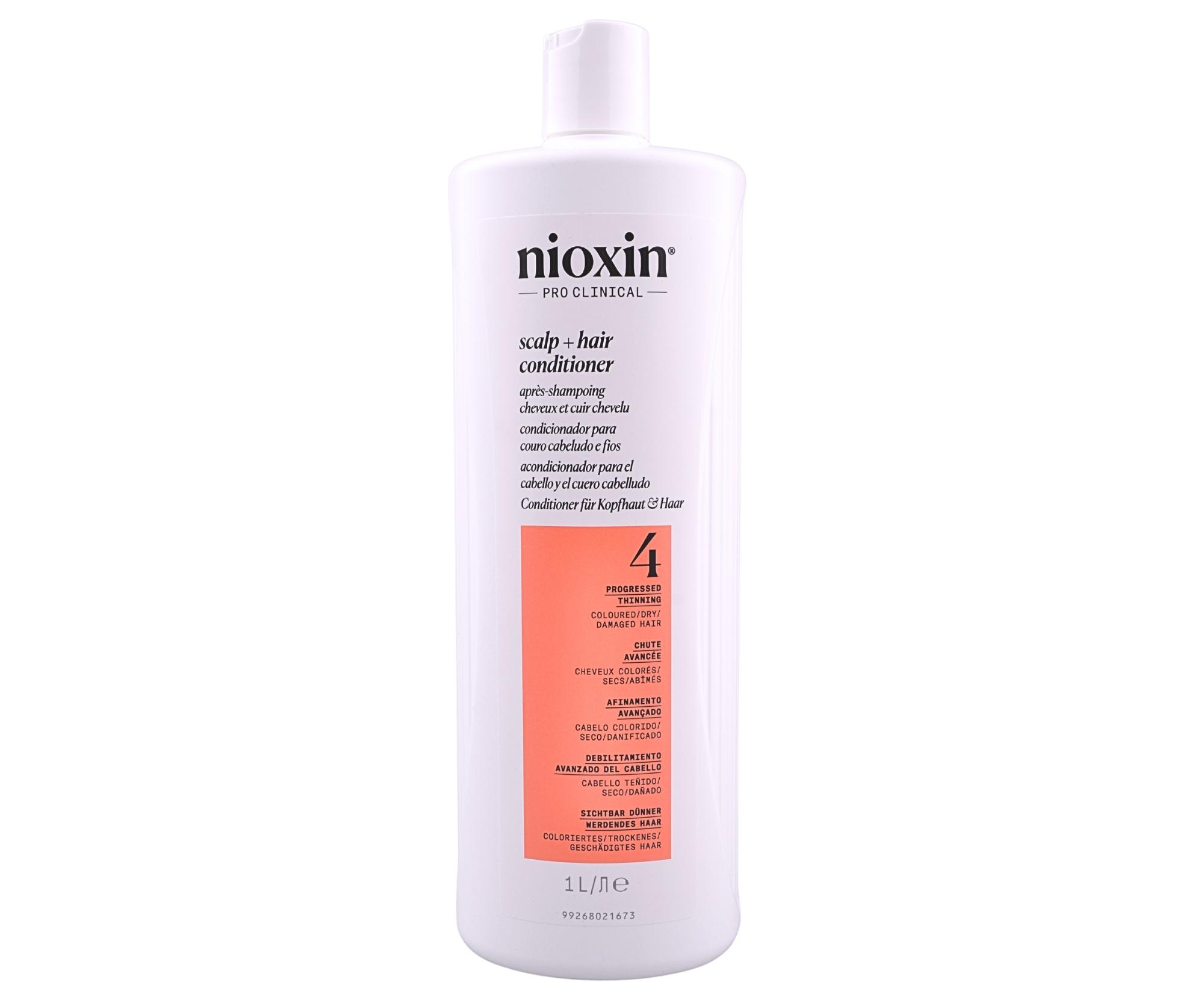 E-shop Kondicionér pre silne rednúce farbené vlasy Nioxin System 4 Scalp Therapy Conditioner - 1000 ml (99350179993) + darček zadarmo