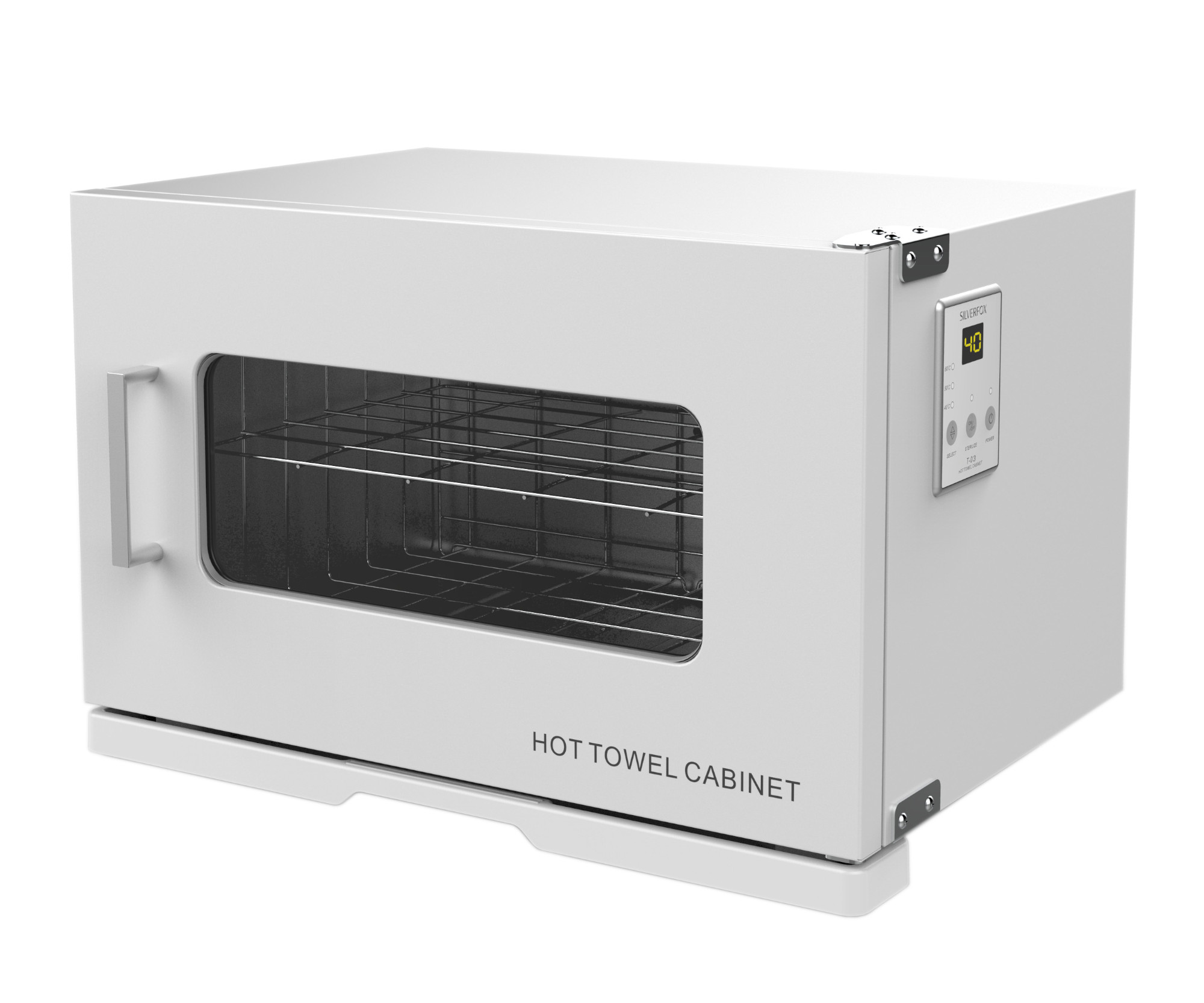 E-shop Ohrievač a UV sterilizátor uterákov SilverFox Hot Towel Cabinet T-03 - objem 18 l + darček zadarmo