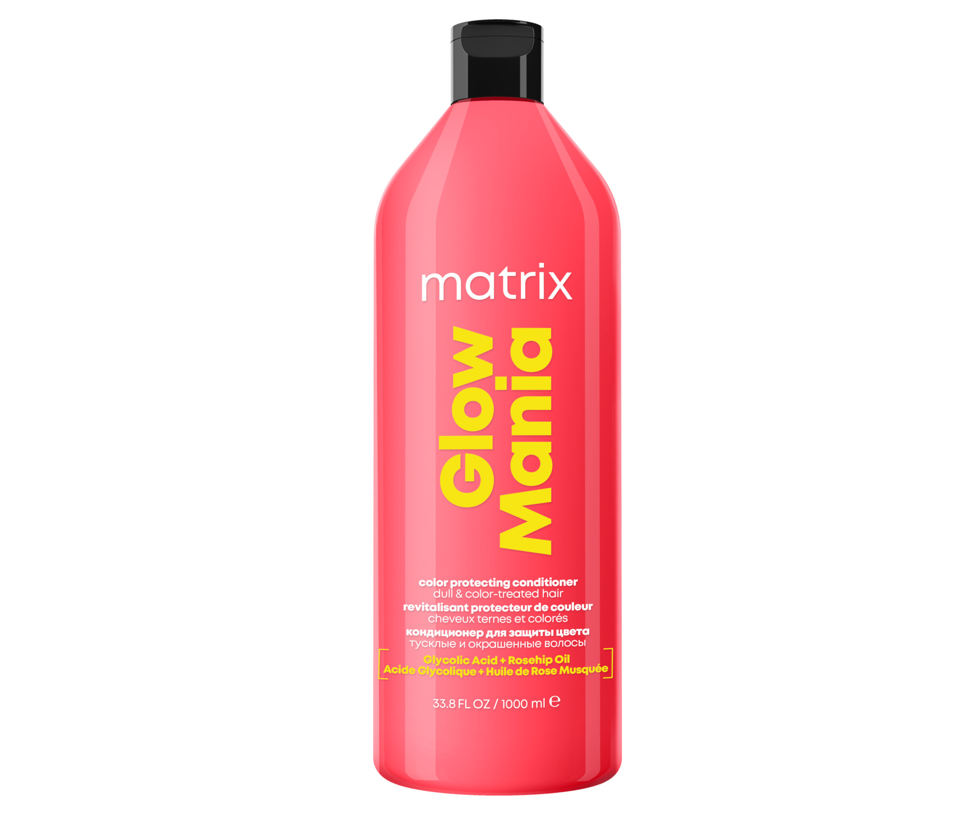 E-shop Kondicionér pre ochranu a žiarivý lesk matných farbených vlasov Matrix Glow Mania - 1000 ml + darček zadarmo