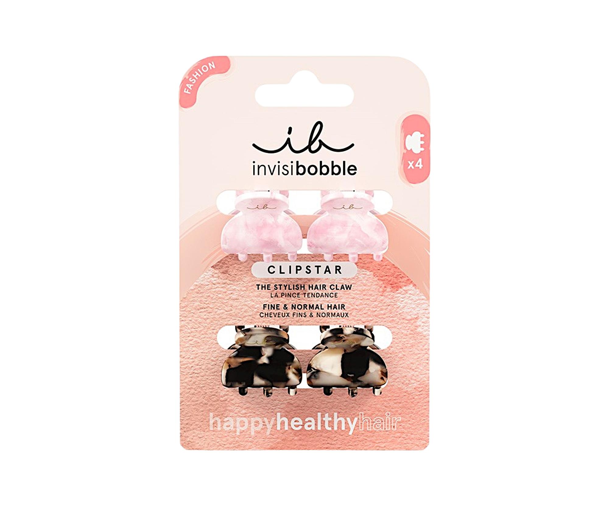 E-shop Škripce do vlasov Invisibobble Clipstar Petit Four - 4 ks + darček zadarmo