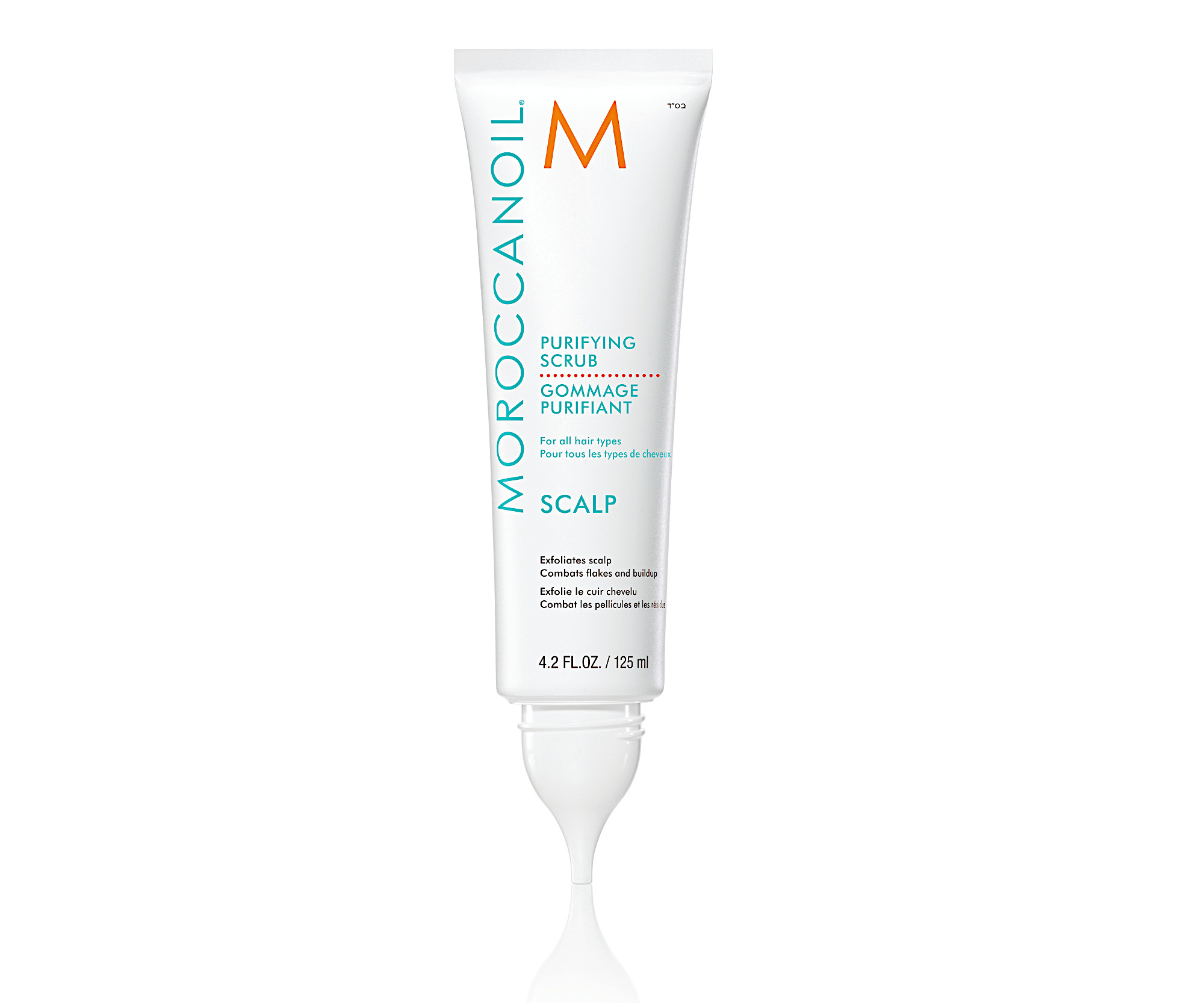 E-shop Predšampónový čistiaci peeling pre zdravú pokožku hlavy Moroccanoil Scalp Purifying Scrub - 125 ml + darček zadarmo