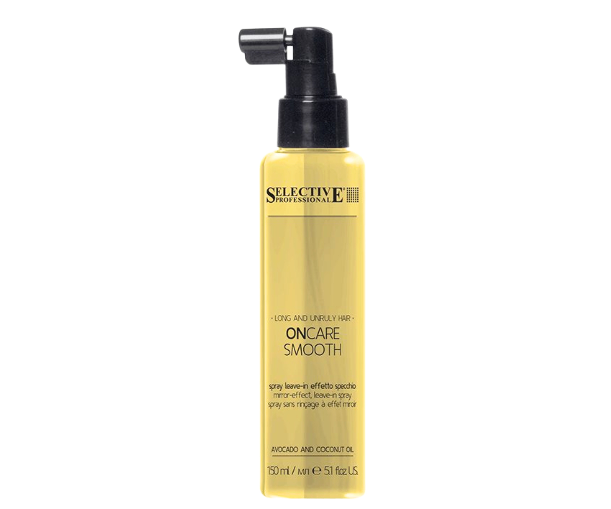 E-shop Bezoplachový sprej pre nepoddajné a krepovaté vlasy Selective Professional OnCare Smooth Leave-In - 150 ml (83321) + darček zadarmo