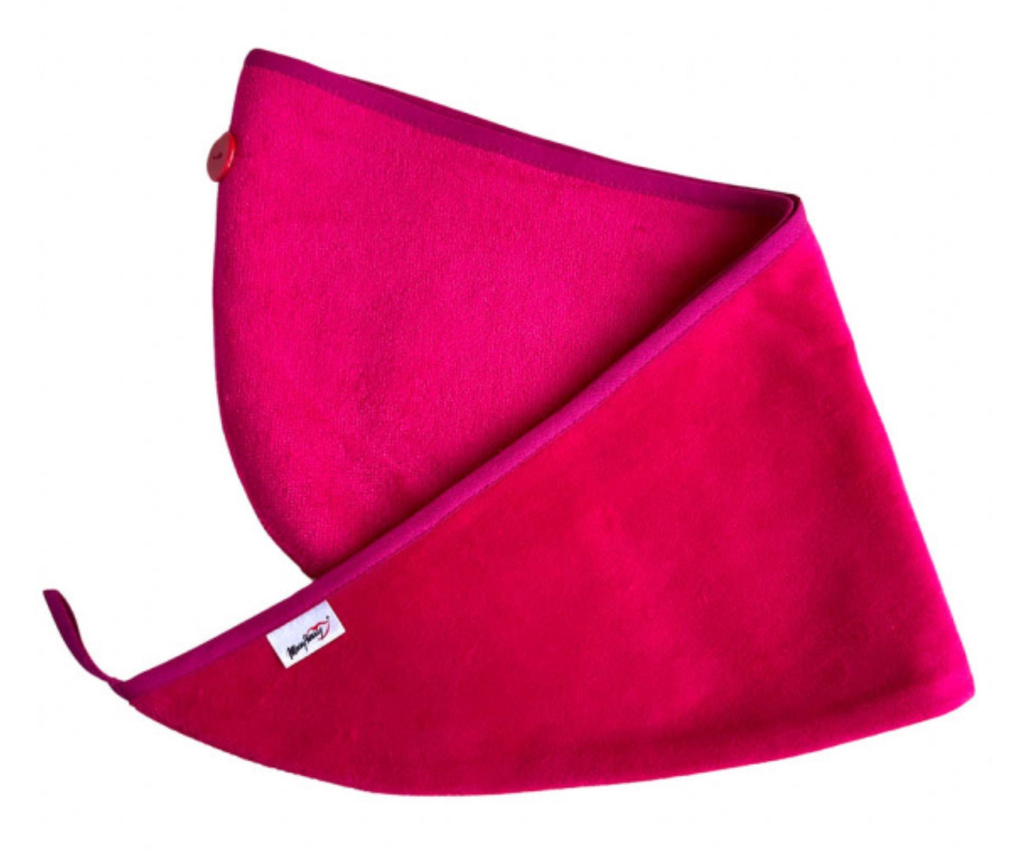 E-shop Turban na vlasy MaryBerry Raspberry Splash - ružový + darček zadarmo