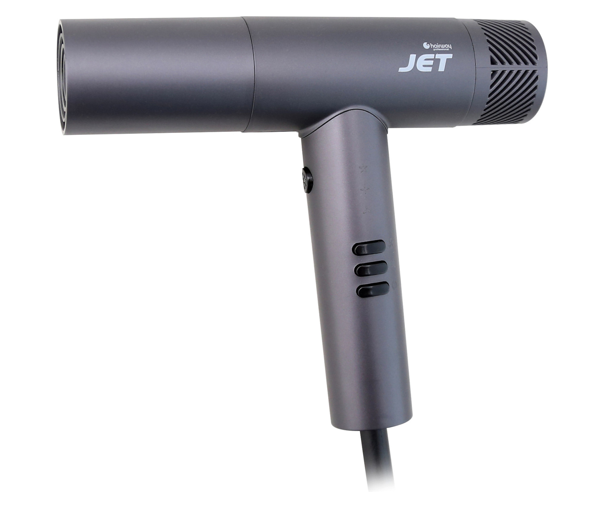 E-shop Profesionálny fén na vlasy Hairway Professional Jet - 1600 W, šedý (03095) + darček zadarmo