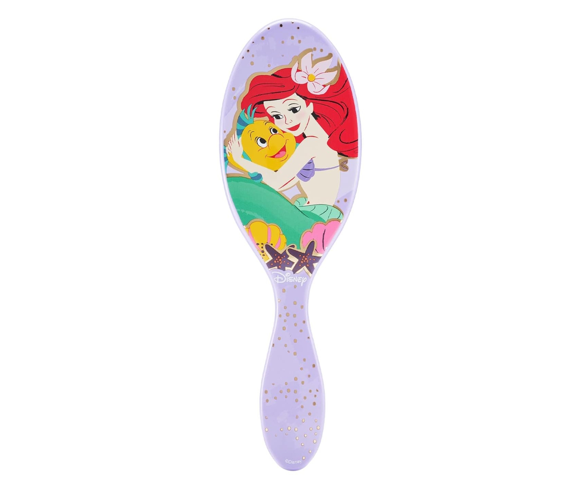 E-shop Kartáč na rozčesávání vlasů Wet Brush Original Detangler Disney Princess Ariel - fialová + darček zadarmo