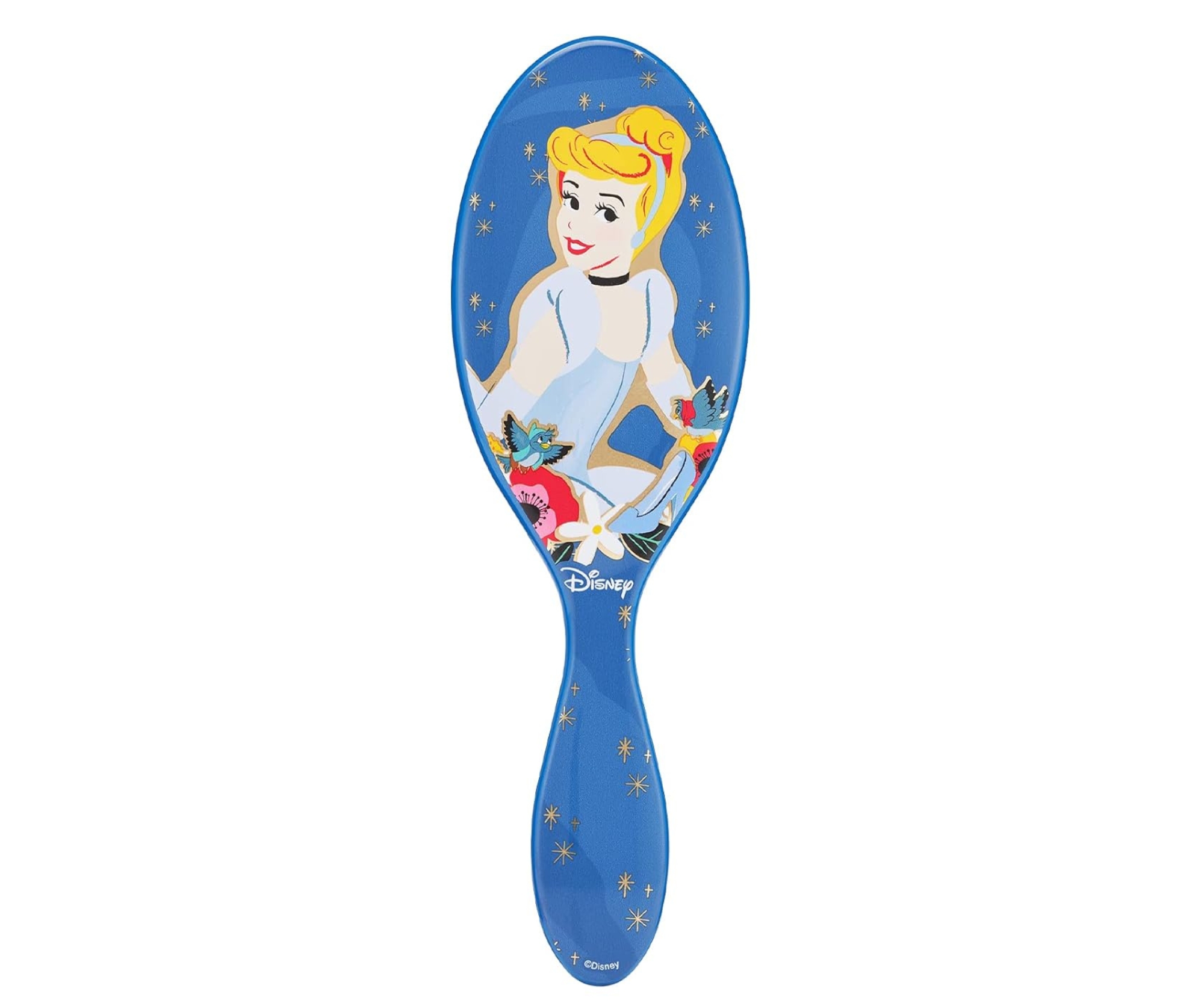 E-shop Kartáč na rozčesávání vlasů Wet Brush Original Detangler Disney Princess Cinderella - modrý + darček zadarmo
