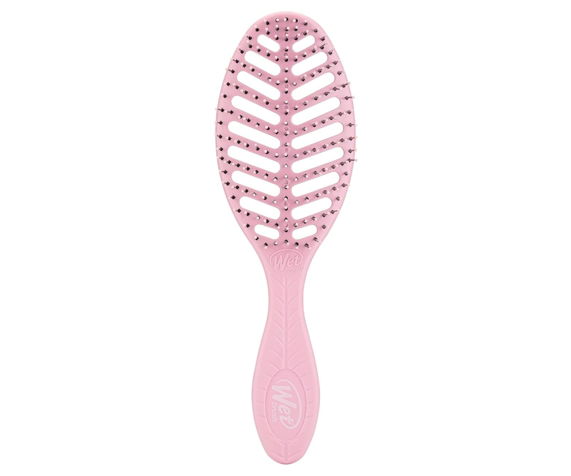 E-shop Kefa na rozčesávanie a fúkanie vlasov z organického materiálu Wet Brush Speed Dry Go Green - ružová + darček zadarmo