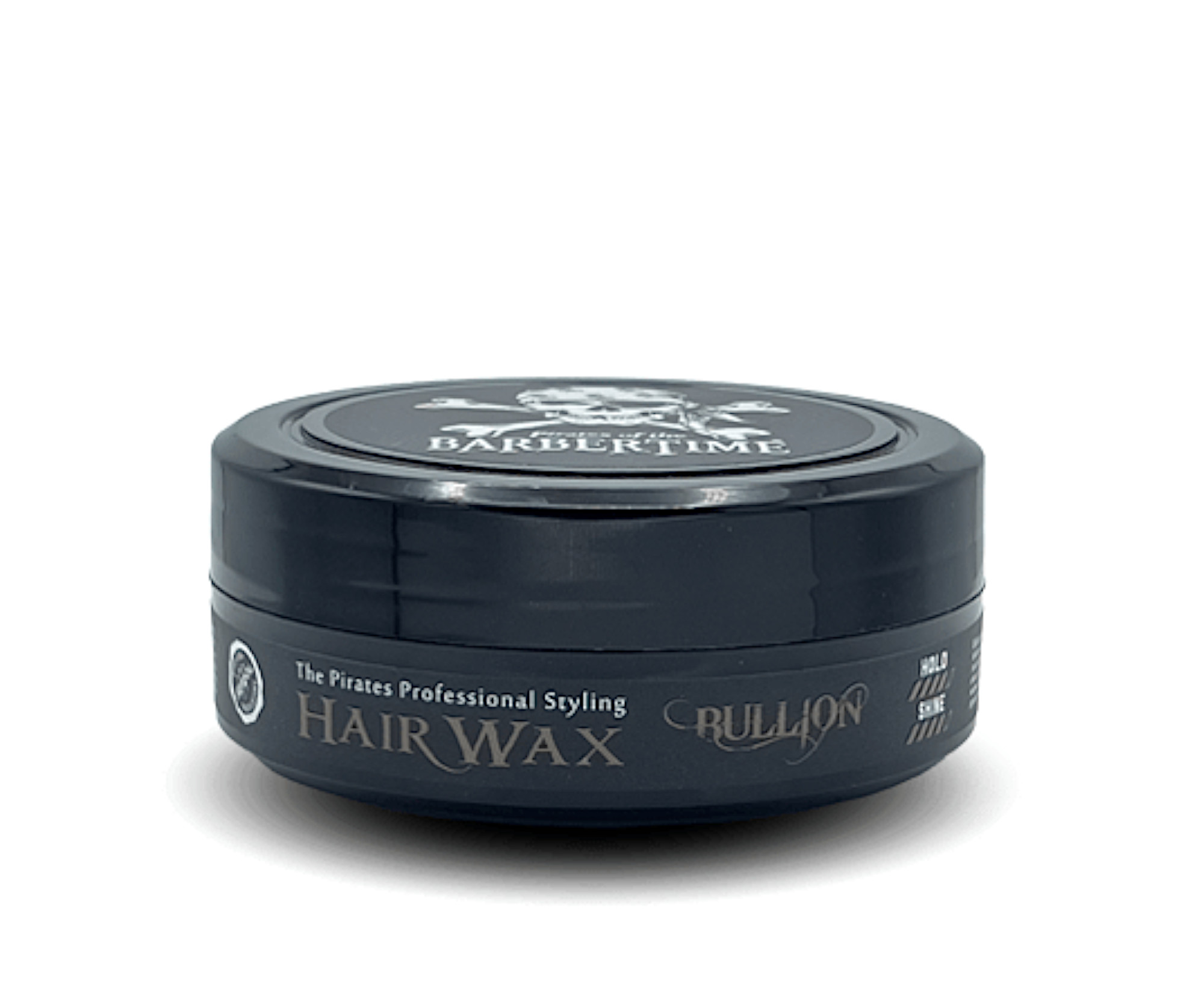 E-shop Pomáda na vlasy so silnou fixáciou a vysokým leskom Barbertime Hair Wax Bullion - 150 ml - Pirates of the Barbertime + darček zadarmo