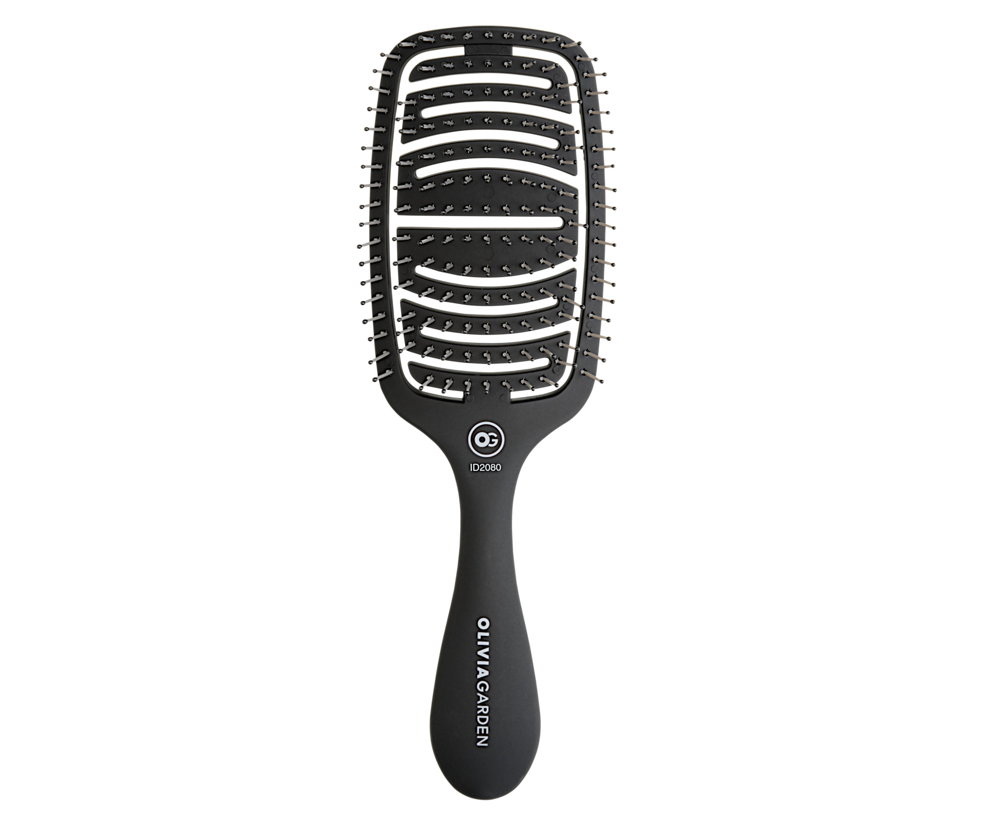 E-shop Kartáč pre husté vlasy Olivia Garden Care Flex Thick Hair - čierny (ID2080) + darček zadarmo