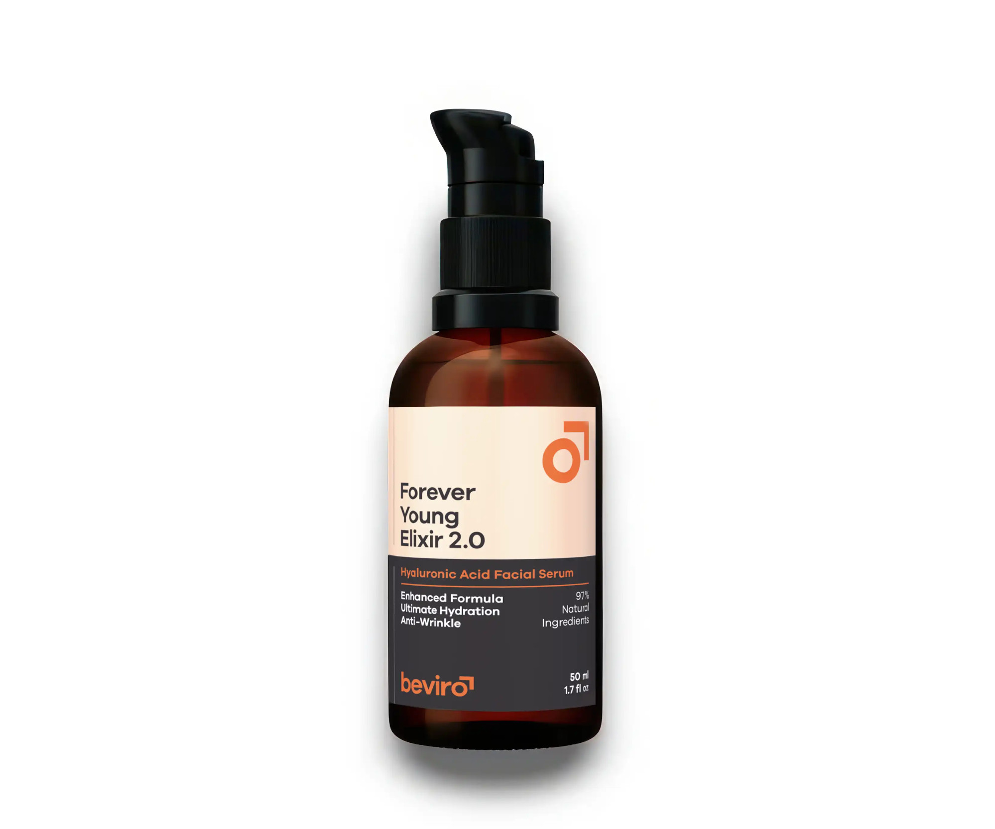 E-shop Pleťové sérum proti vráskam s kyselinou hyalurónovou Beviro Forever Young Elixir 2.0 - 50 ml + darček zadarmo