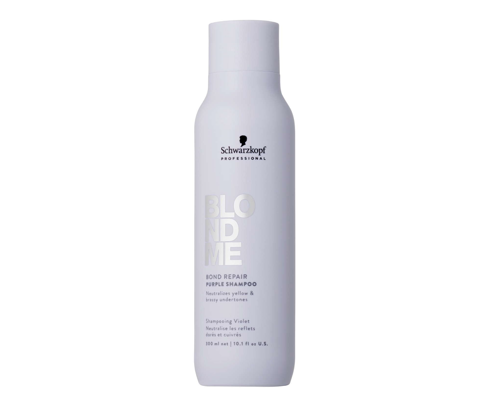 E-shop Neutralizačný šampón na posilnenie blond vlasov Schwarzkopf BlondMe Bond Repair Purple Shampoo - 300 ml + darček zadarmo
