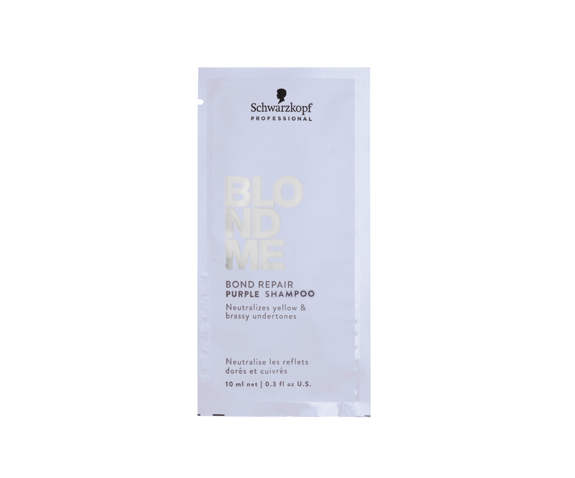 E-shop Neutralizačný šampón na posilnenie blond vlasov Schwarzkopf BlondMe Bond Repair Purple Shampoo - 10 ml