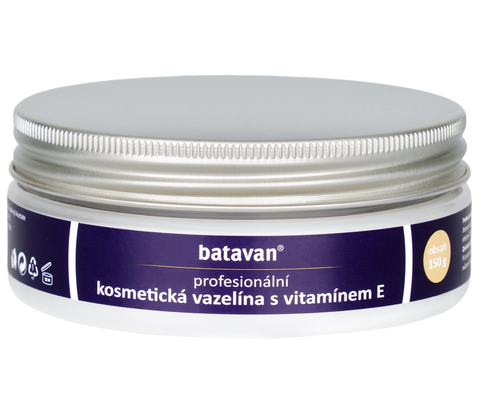 E-shop Kozmetická vazelína s vitamínom E Batavan - 150 g + darček zadarmo
