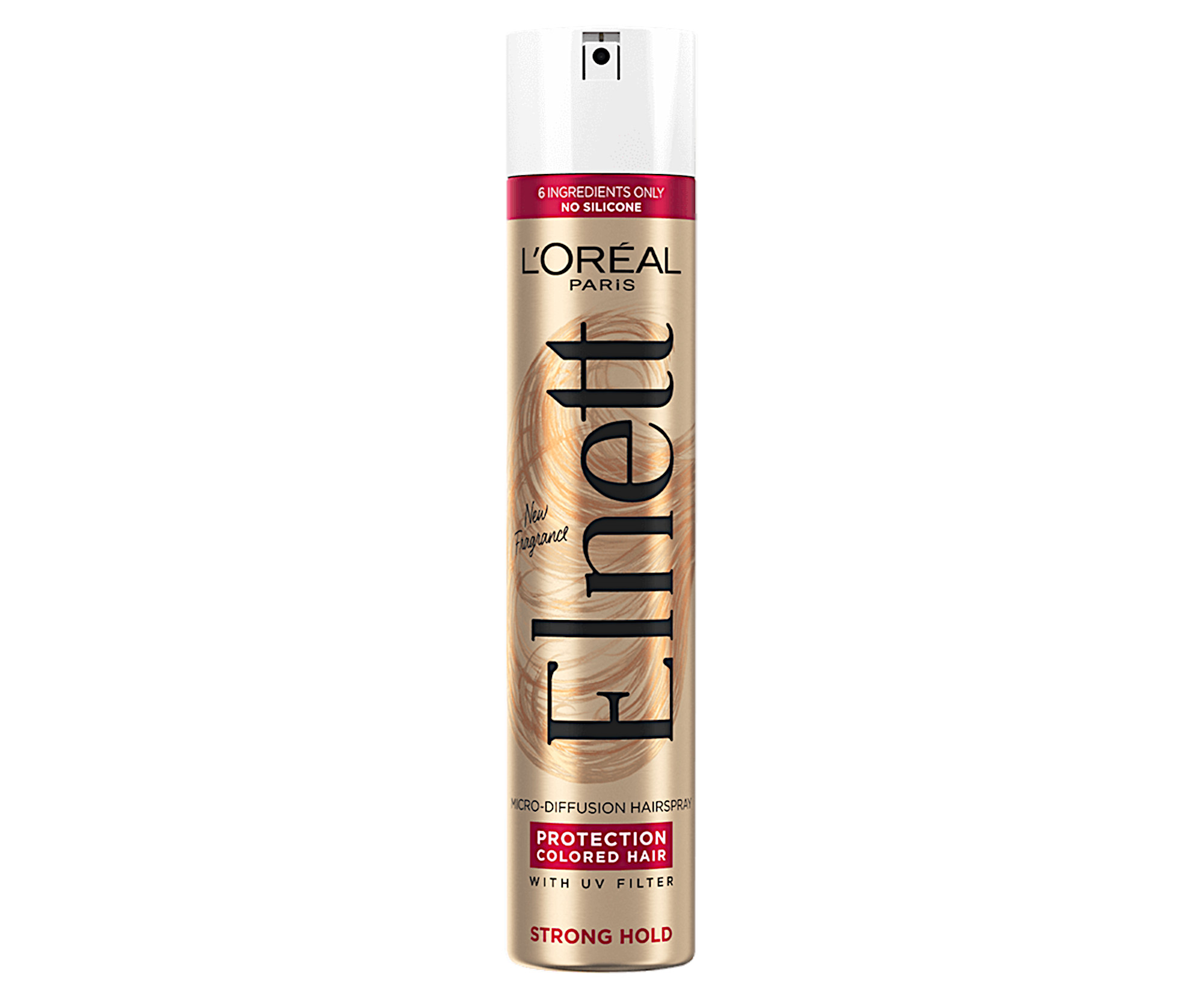E-shop Lak na vlasy so silnou fixáciou pre farbené vlasy Loréal Paris Elnett Protection Colored Hair - 300 ml - L’Oréal Paris + darček zadarmo