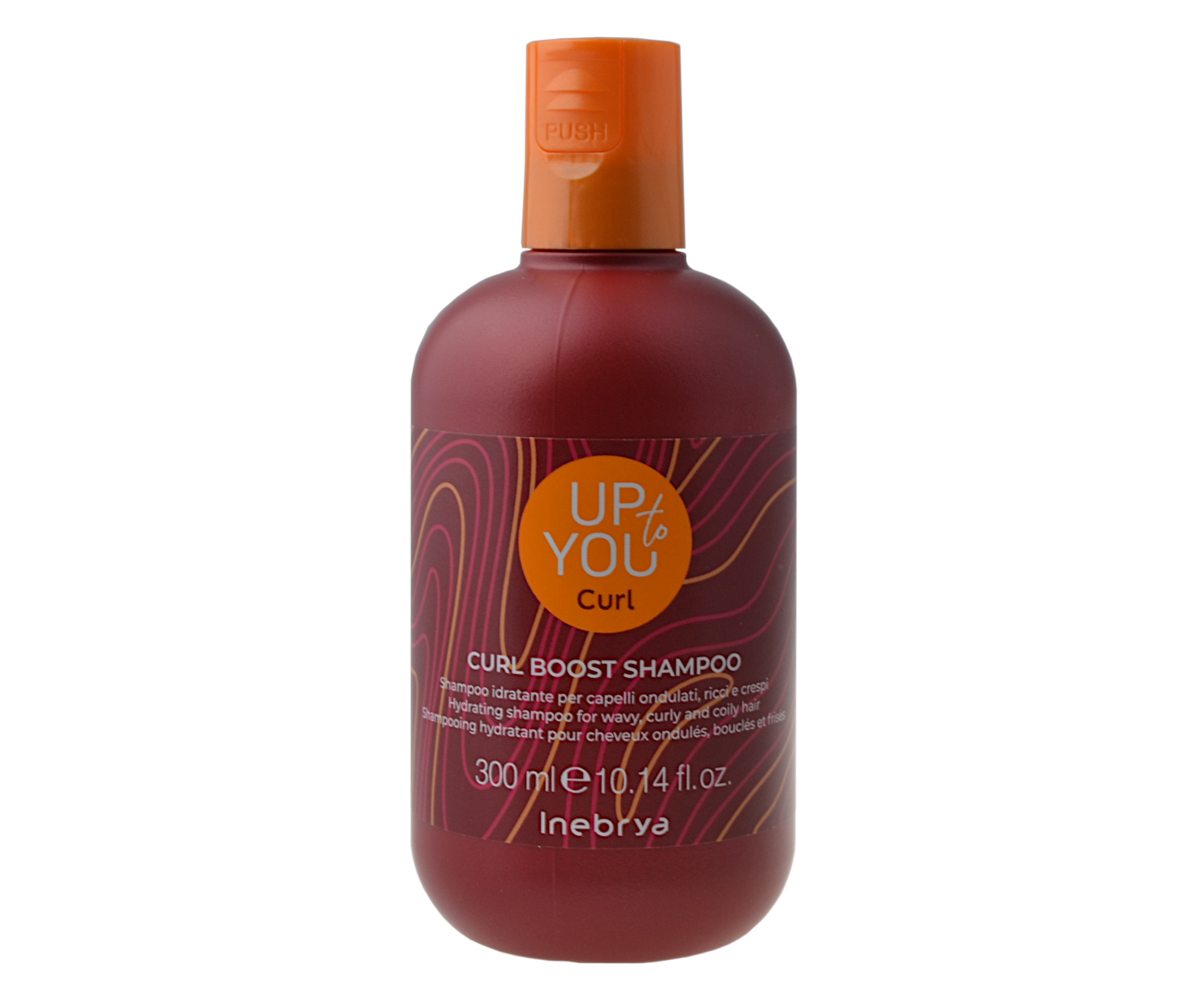 E-shop Šampón pre vlnité a kučeravé vlasy Inebrya Up To You Curl Boost Shampoo - 300 ml + darček zadarmo