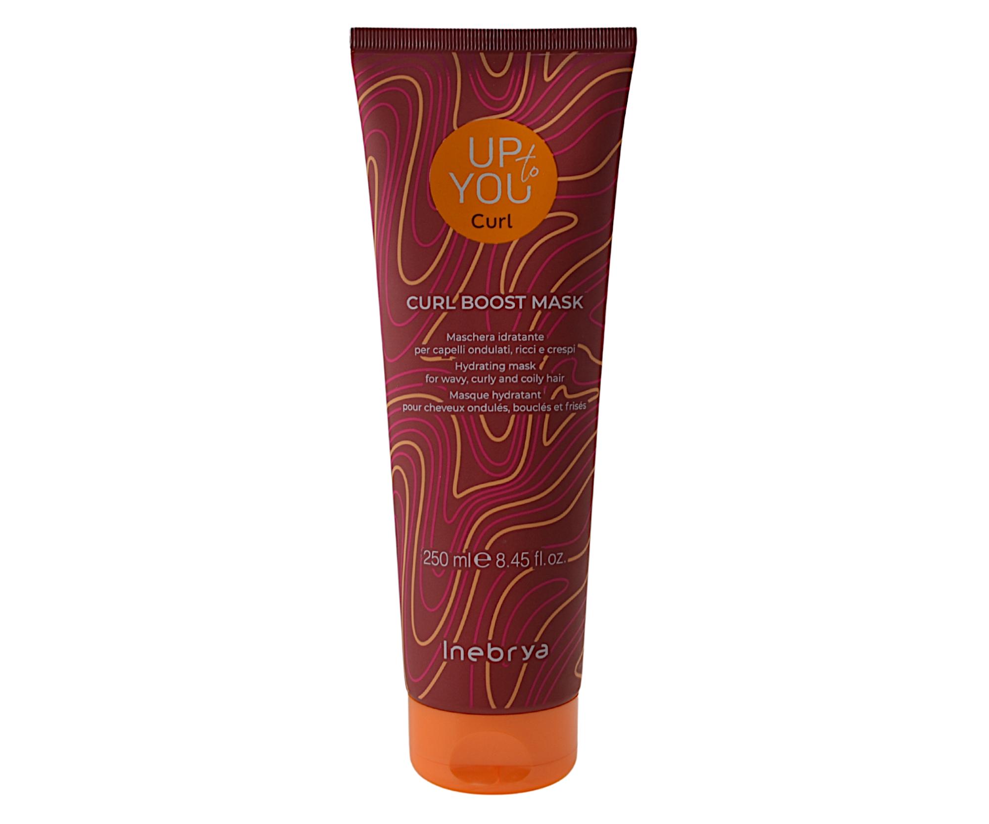 E-shop Hydratačná maska pre vlnité a kučeravé vlasy Inebrya Up To You Curl Boost Mask - 250 ml + darček zadarmo