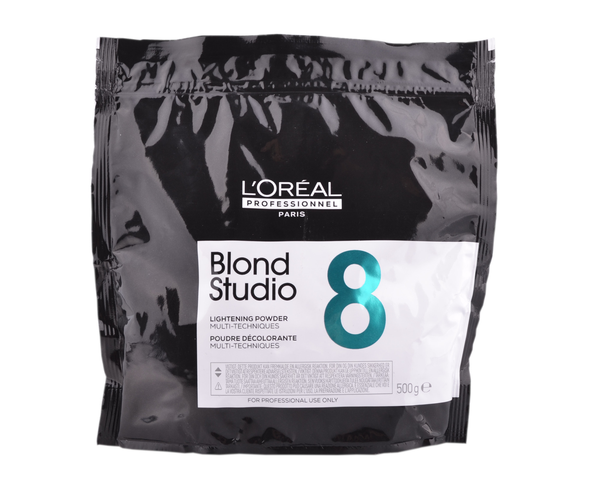 E-shop Zosvetľujúci púder s Pro-Keratínom Loréal Blond Studio 8 Multi-Techniques - 500 g, náhradná náplň - L’Oréal Professionnel + darček zadarmo