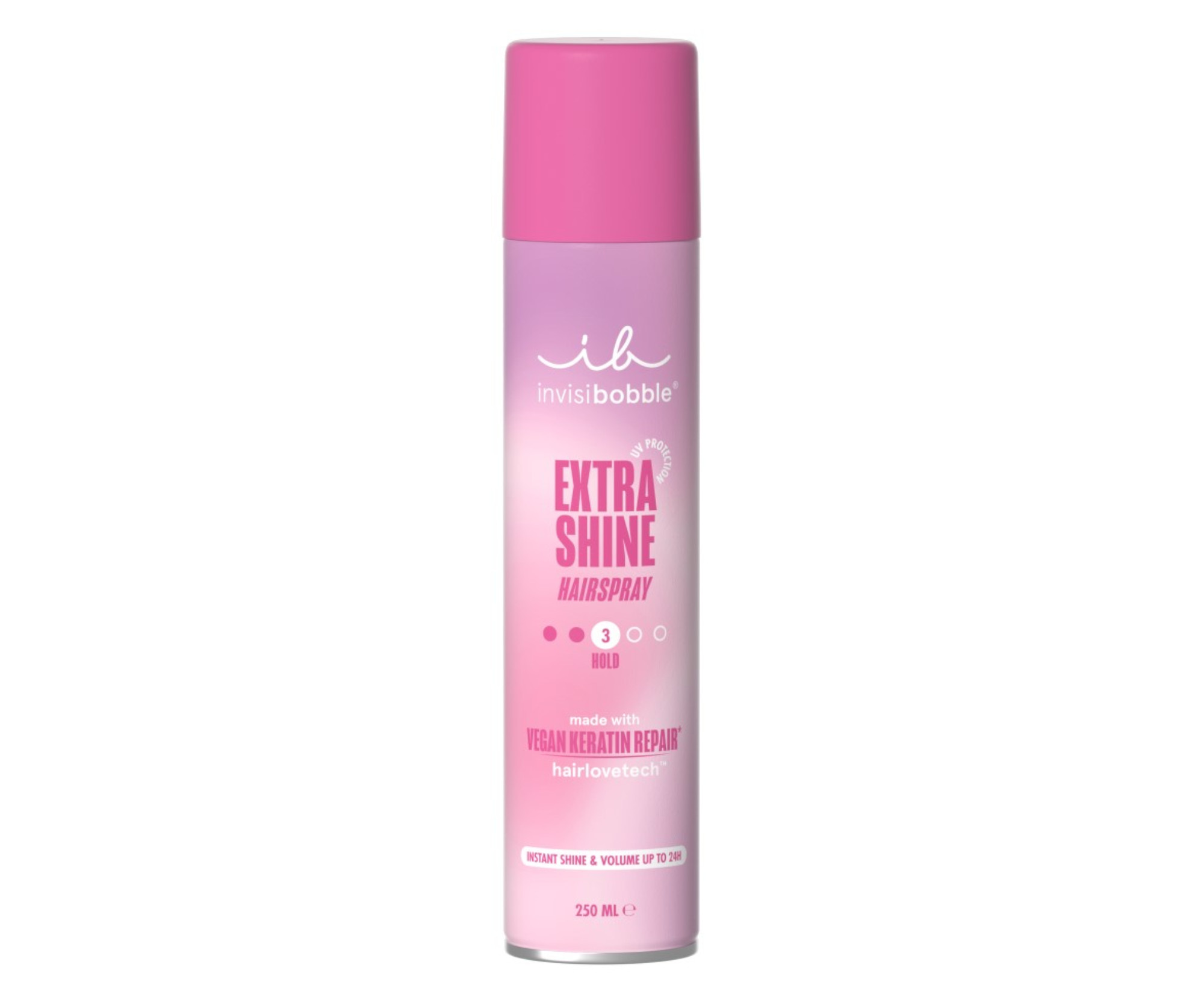 E-shop Lak na vlasy pre žiarivý lesk so silnou fixáciou Invisibobble Extra Shine Hairspray - 250 ml + darček zadarmo