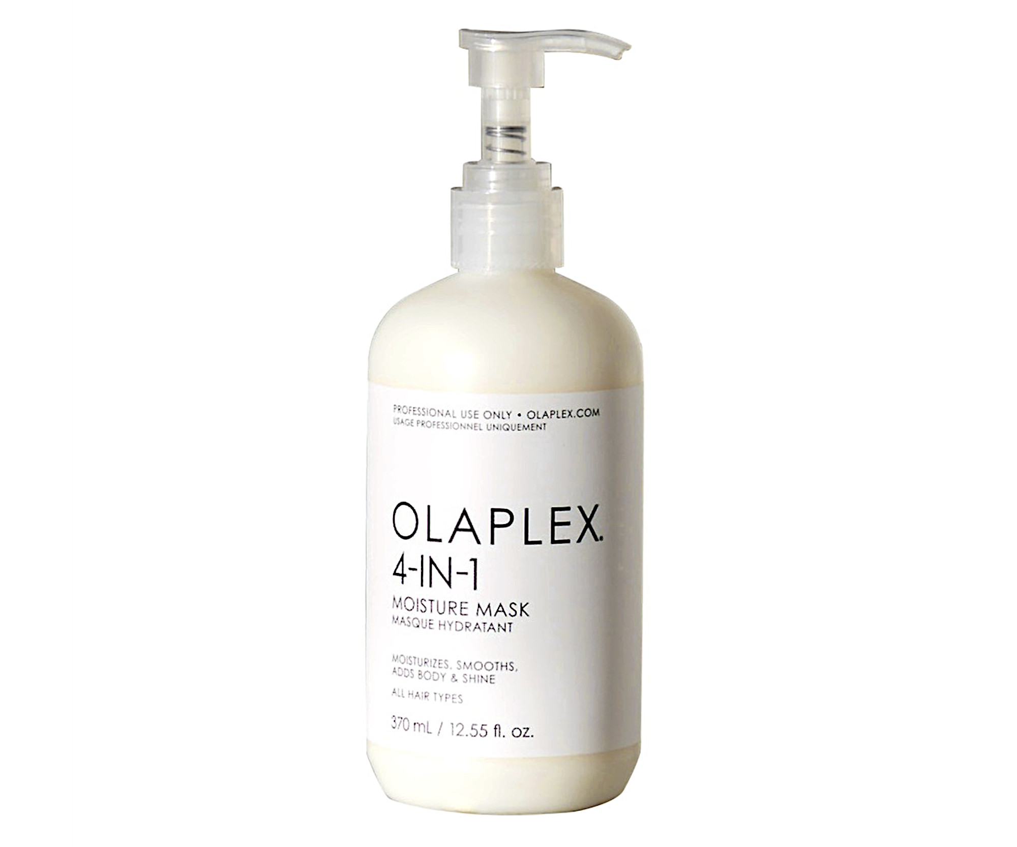 Intenzívna regeneračná maska pre poškodené vlasy Olaplex 4-In-1 Moisture Mask - 370 ml + darček zadarmo