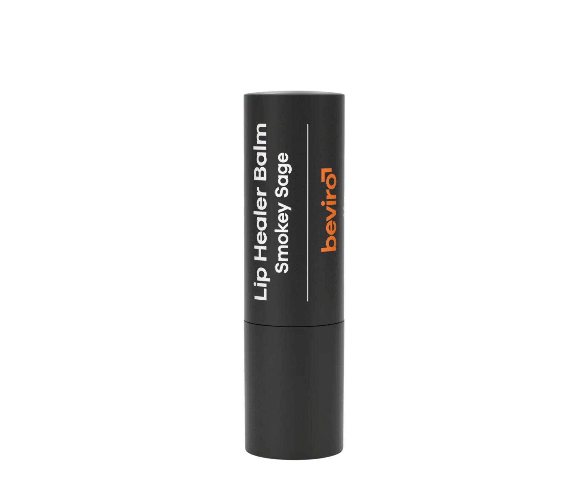 E-shop Pánsky ošetrujúci balzam na pery Beviro Lip Healer Balm Smokey Sage - 4,2 g + darček zadarmo