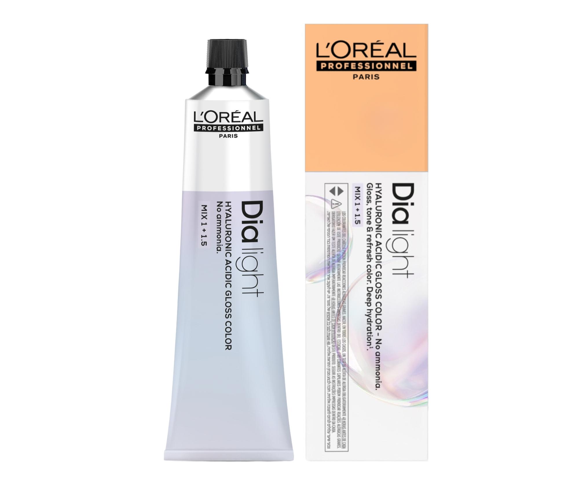 E-shop Preliv na vlasy Loréal Professionnel Dia Light 60 ml - 6.35 tmavý zlatý mahagónový blond - L’Oréal Professionnel + darček zadarmo