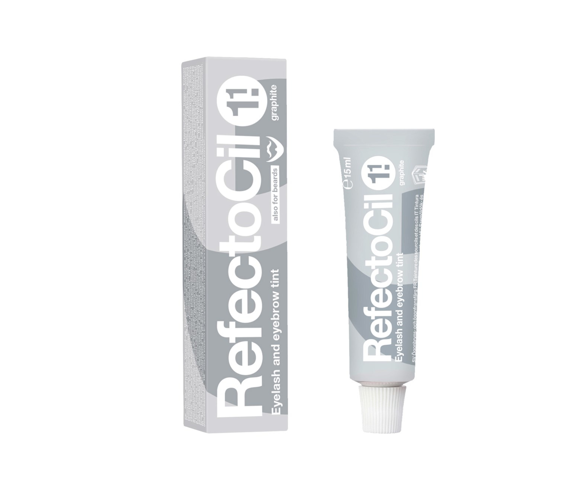 E-shop Farba na obočie a riasy RefectoCil 15 ml - č.1, grafit (2011) + darček zadarmo