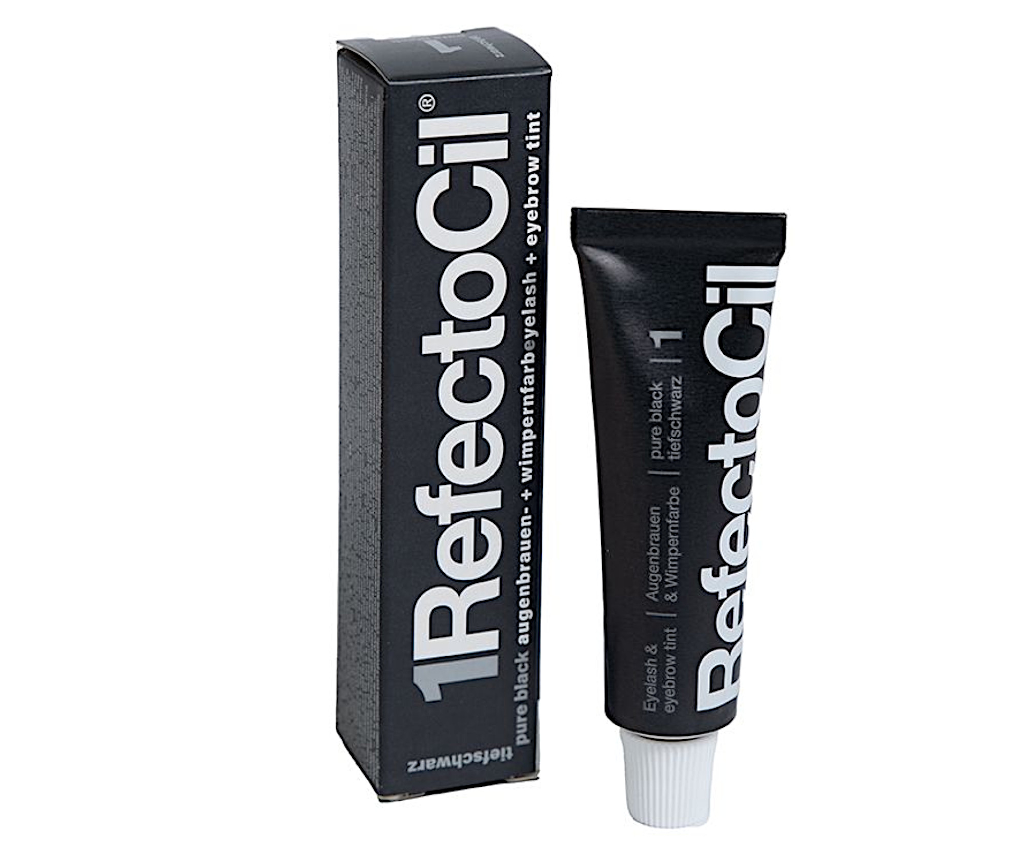 E-shop Farba na obočie a riasy RefectoCil 15 ml - č.1, čierna (2010) + darček zadarmo
