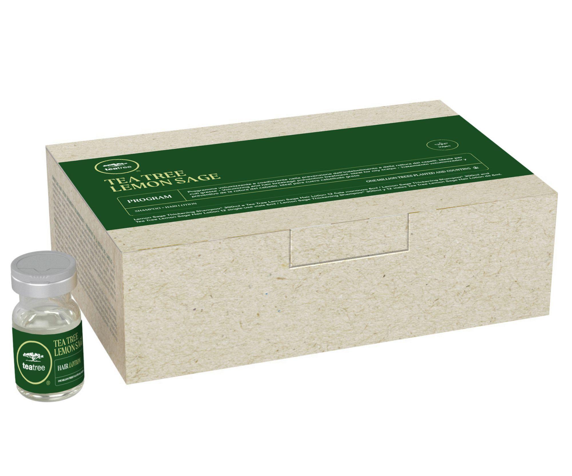 E-shop Ampulky proti padaniu vlasov Paul Mitchell Tea Tree Lemon Sage Hair Lotion - 12 x 6 ml + darček zadarmo