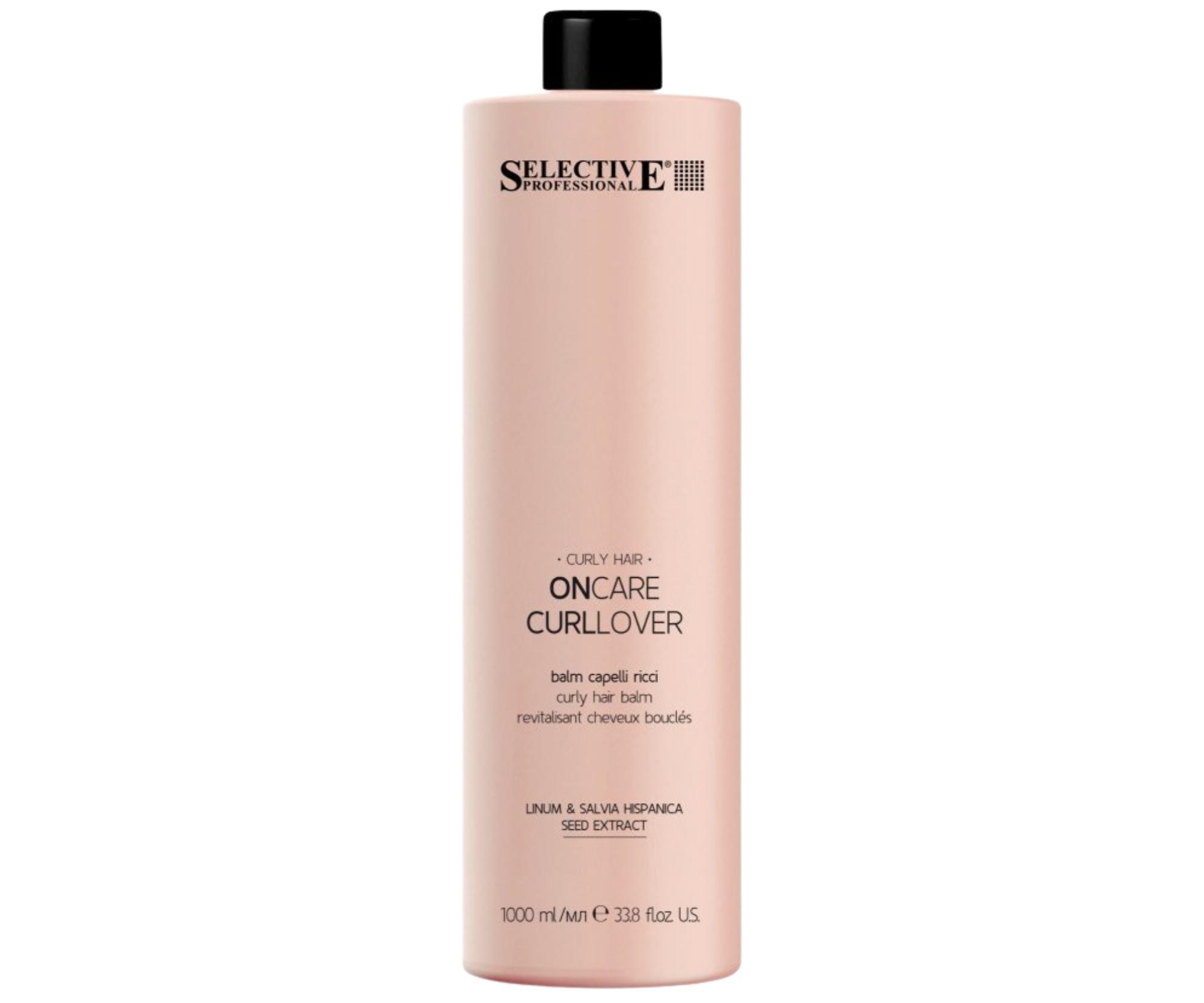 E-shop Kondicionér pre vlnité a kučeravé vlasy Selective Professional OnCare CurlLover Balm - 1000 ml + darček zadarmo