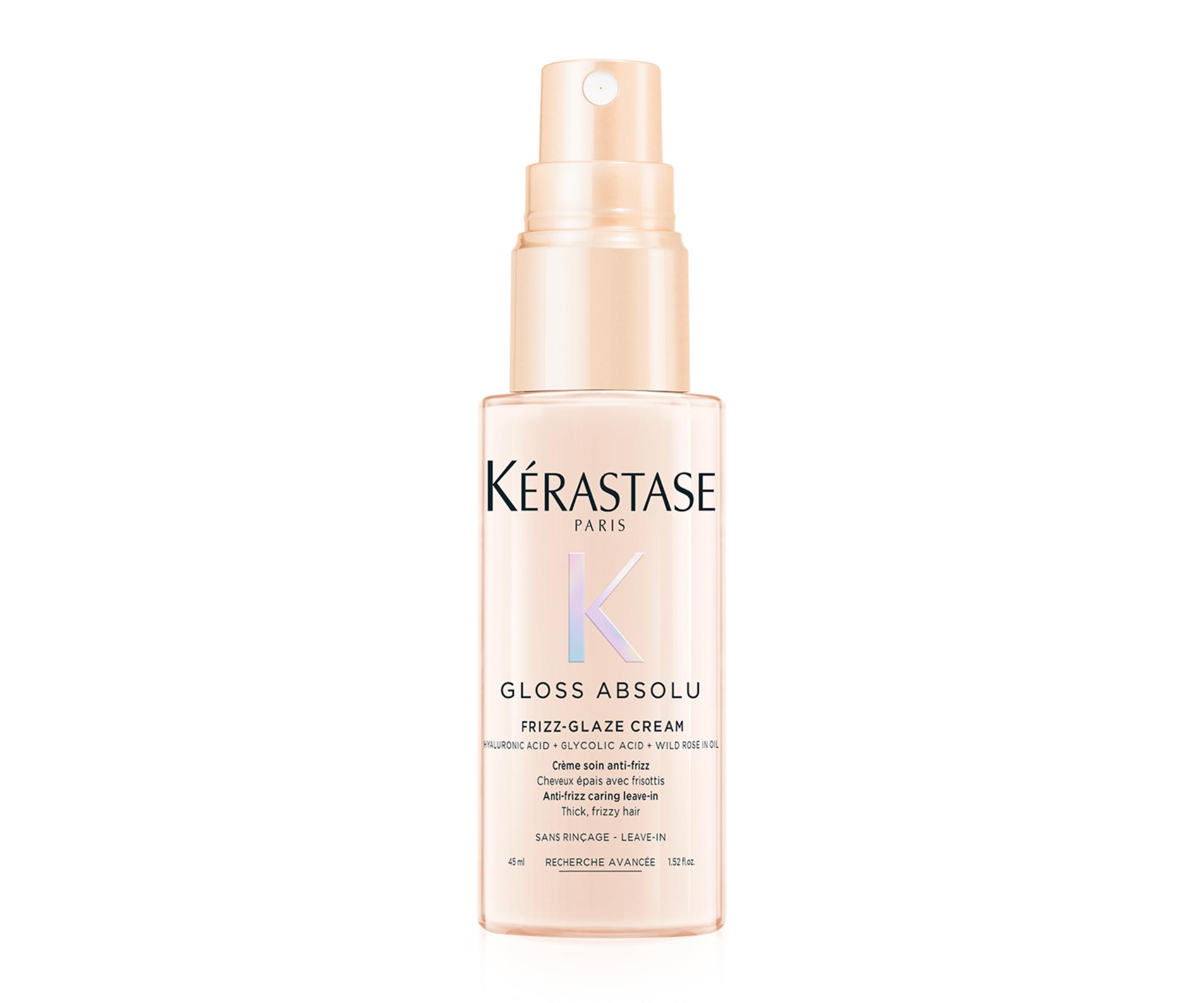 Stylingový krém pre pevné a krepaté vlasy Kérastase Gloss Absolu Frizz-Glaze Cream - 45 ml + darček zadarmo