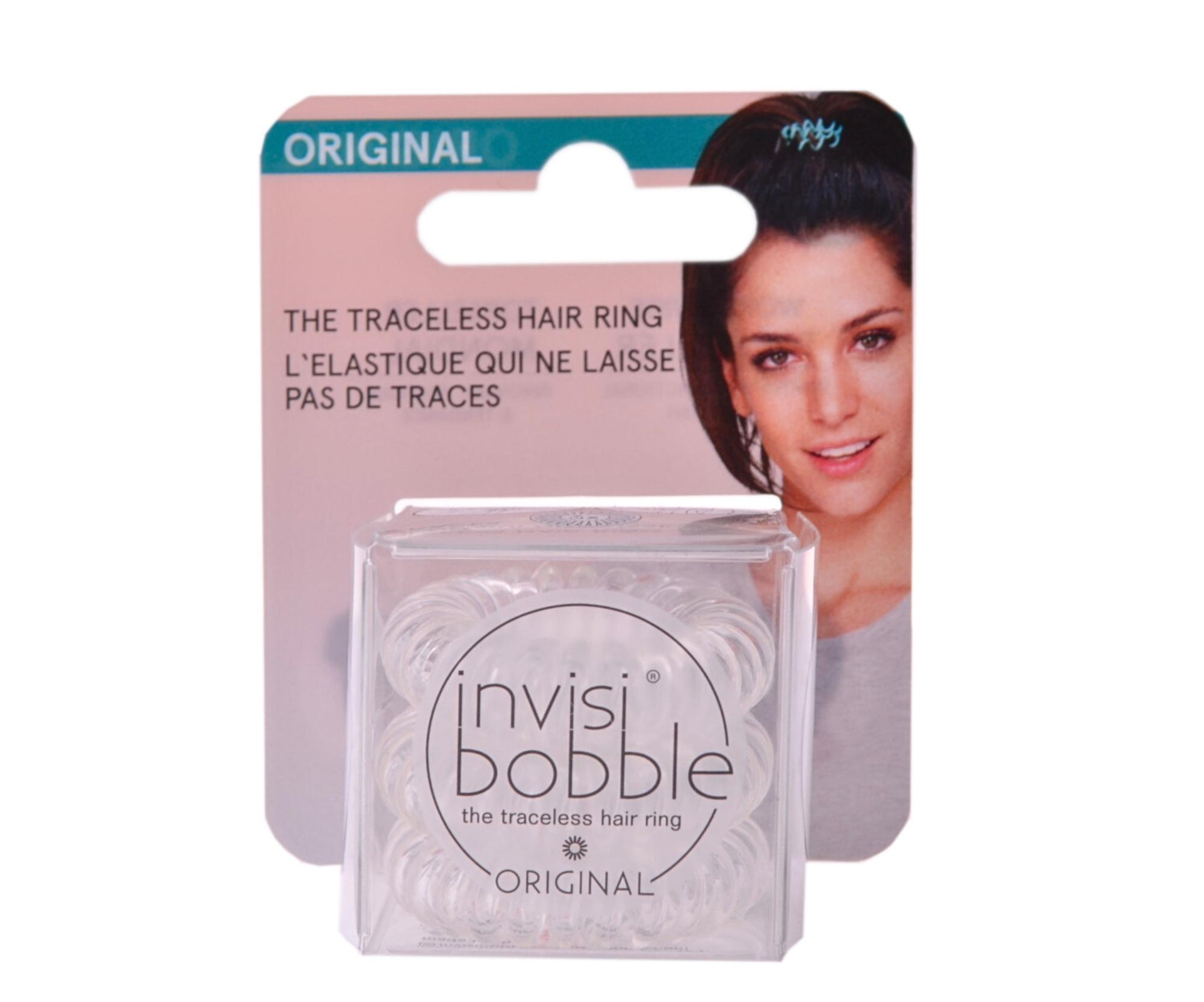 E-shop Špirálová gumička do vlasov Invisibobble Crystal Clear - priehľadná