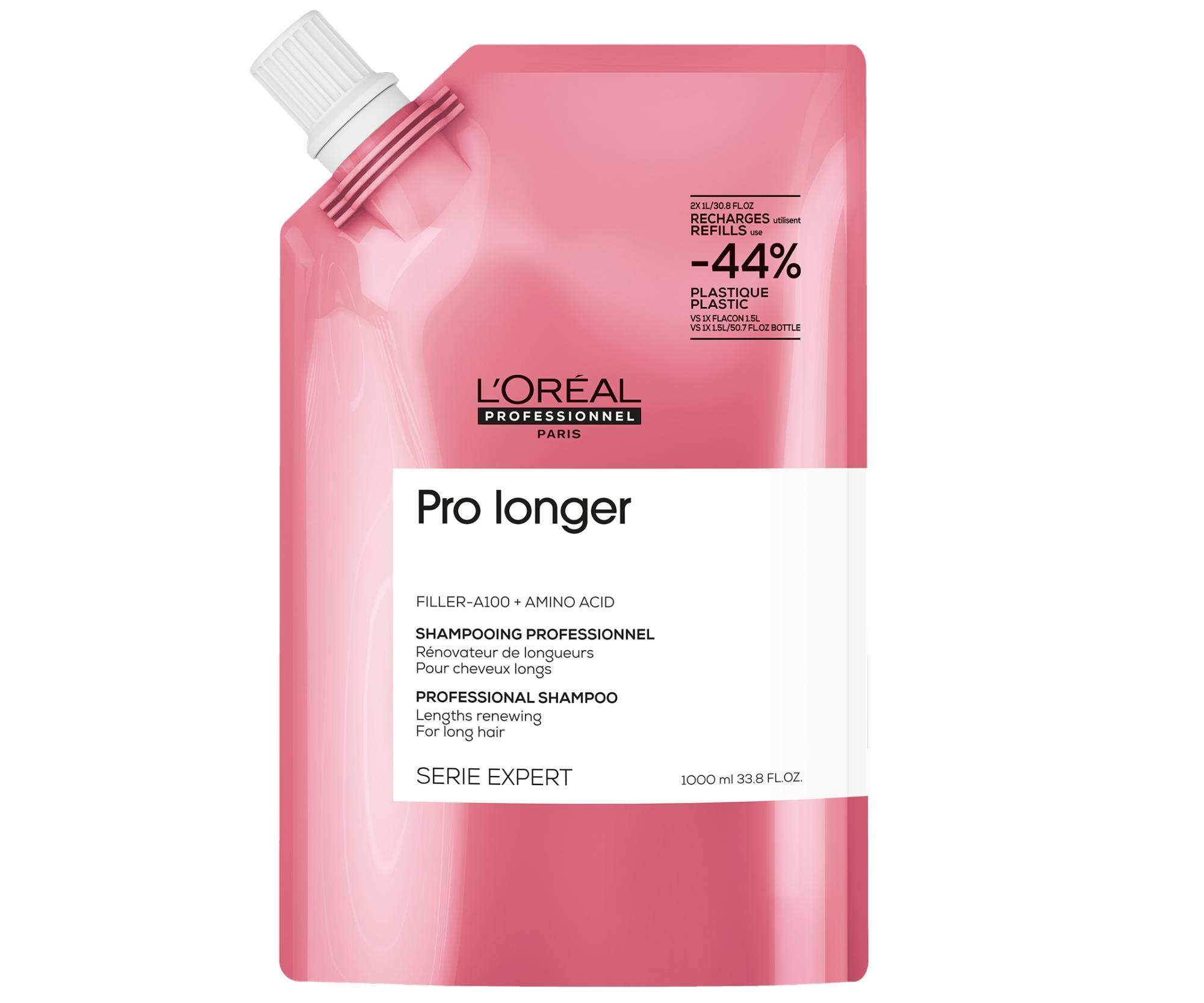 E-shop Šampón na obnovenie dĺžok Loréal Professionnel Serie Expert Pro Longer - 1000 ml, náhradná náplň - L’Oréal Professionnel + darček zadarmo