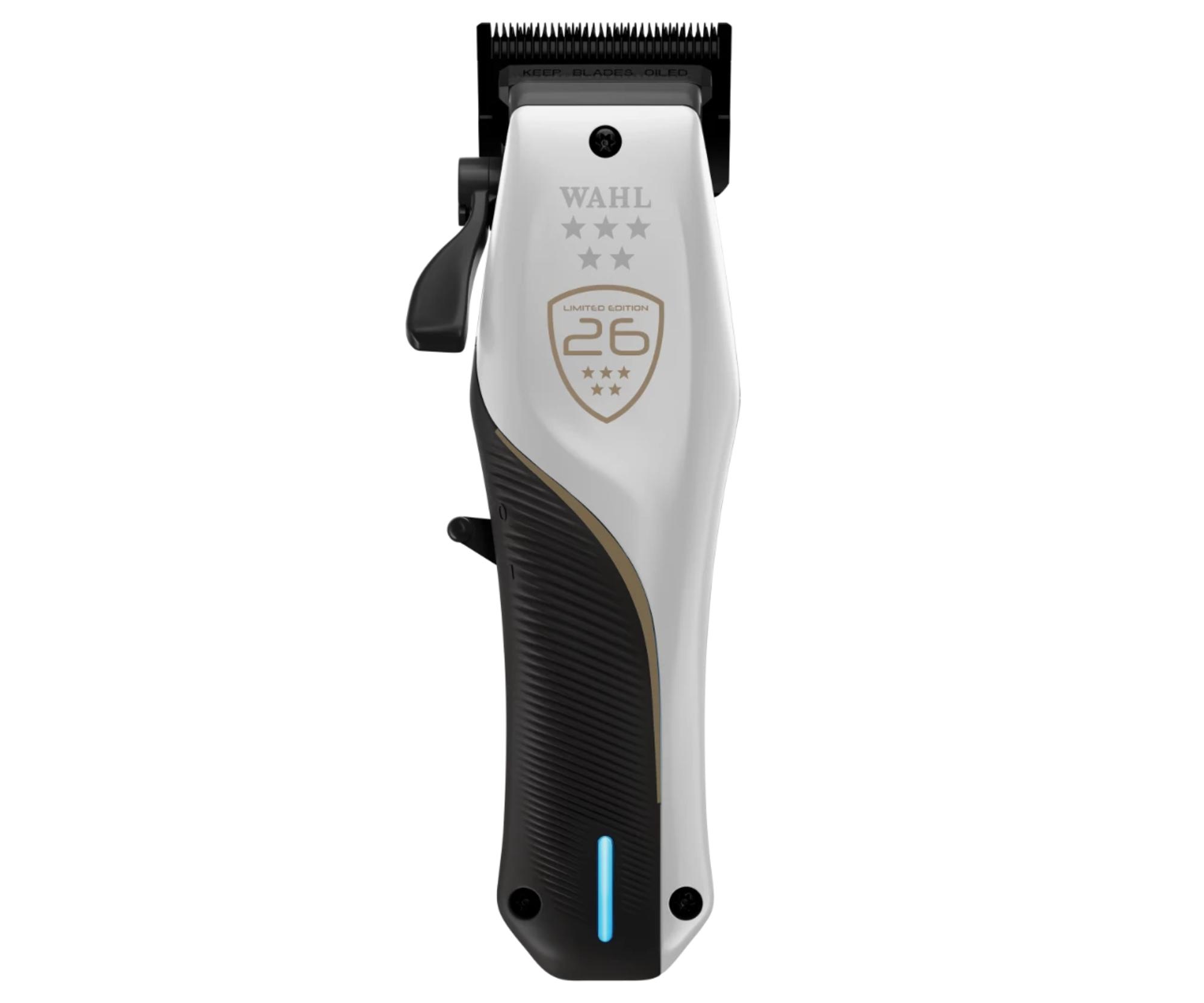Profesionálny strihací strojček Wahl Vapor Cordless Championship Edition 3030922 - biely, limitovaná edícia + darček zadarmo