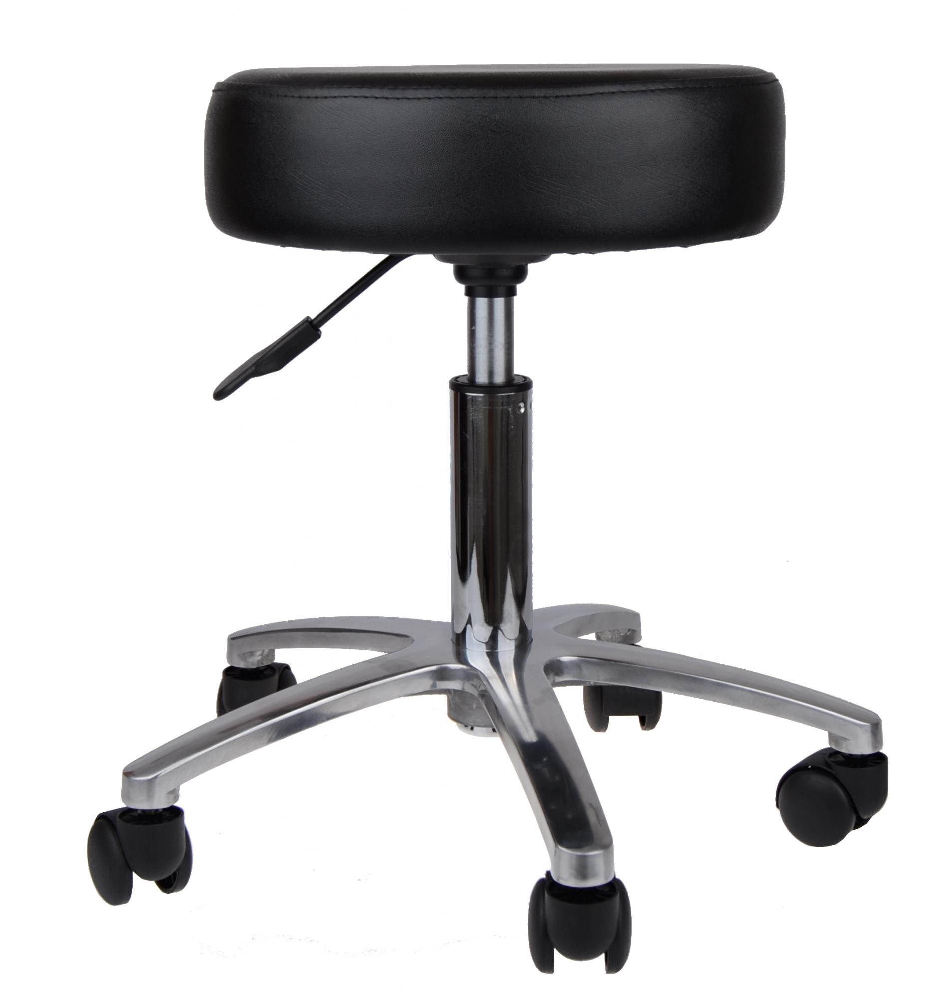 E-shop Taburet na kolieskach Detail BOB - čierny (38) (DHS 396B-38) + darček zadarmo