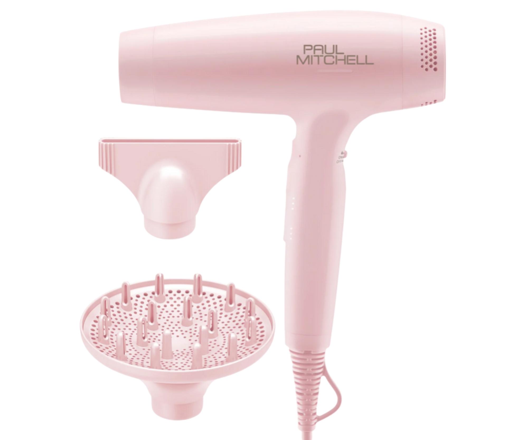 E-shop Profesionálny fén Paul Mitchell Dry Lightweight Professional Hair Dryer - 1600 W, ružový - limitovaná edícia + darček zadarmo