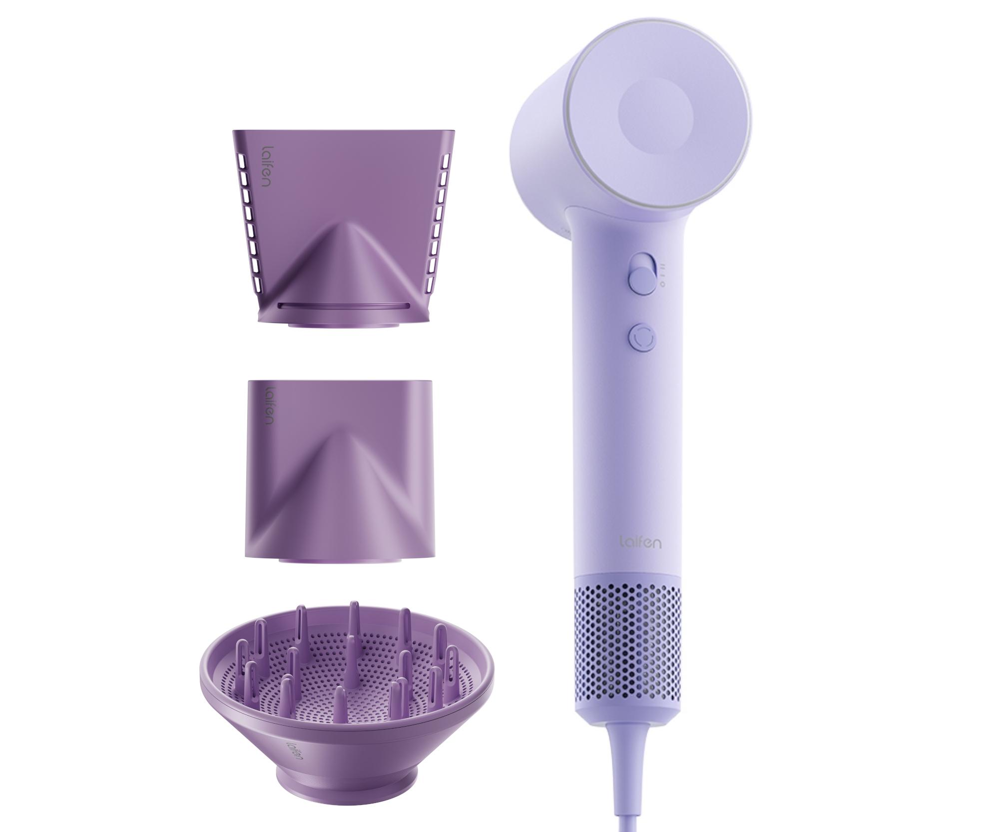 E-shop Profesionálny fén na vlasy Laifen Swift SE 2 Special Purple - 1500 W, pastelový fialový + darček zadarmo
